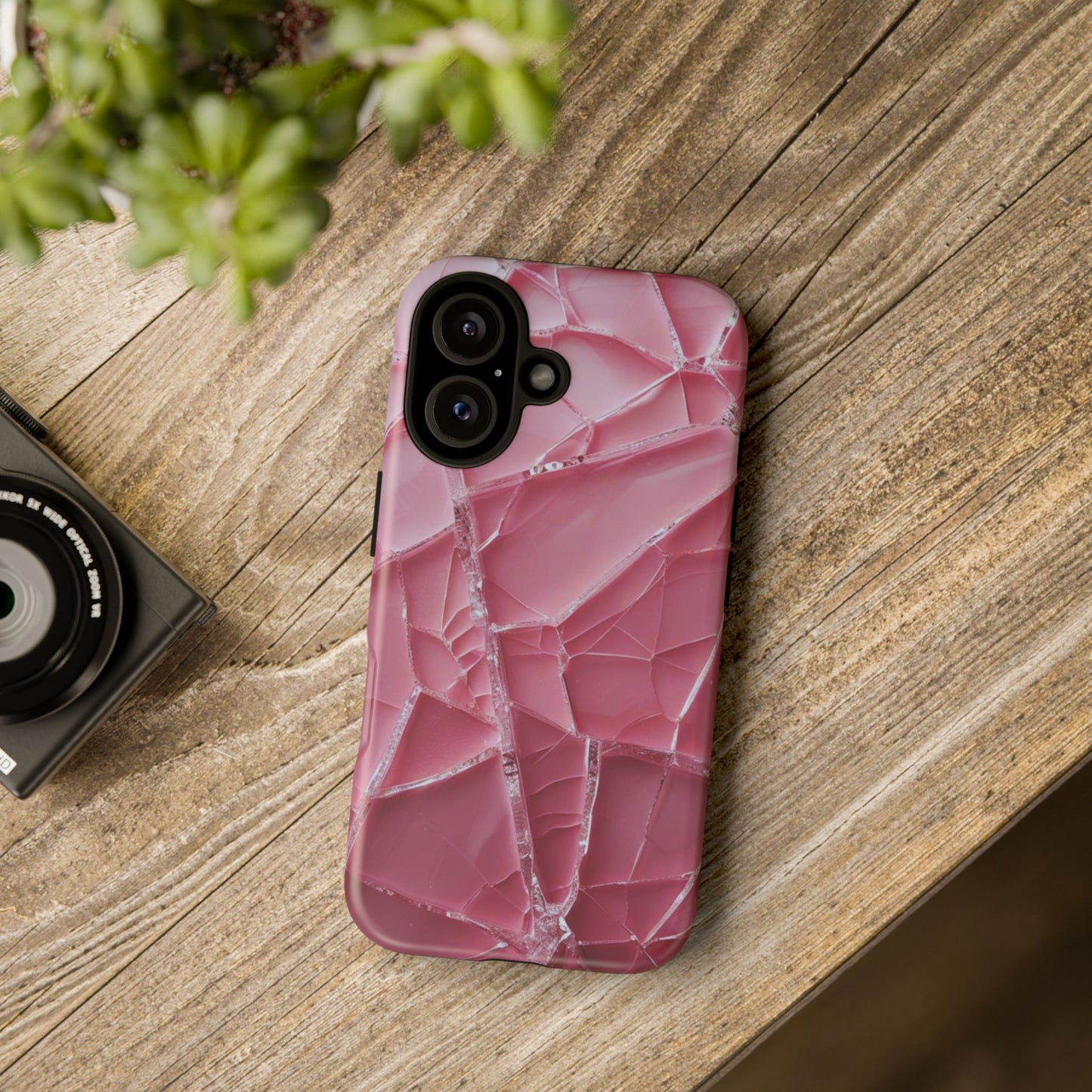 Crack'd (Pink) Tough Cases