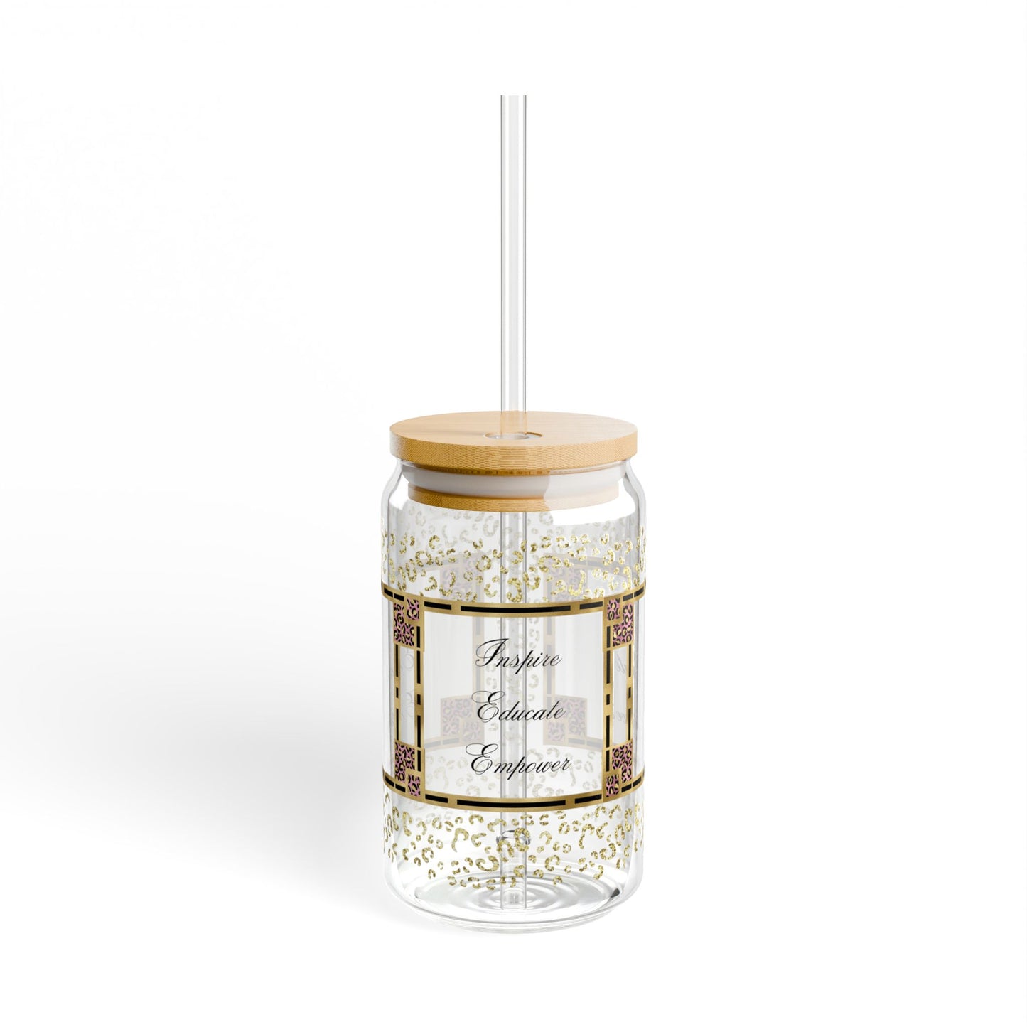 Inspire & Educate Sipper Glass, 16oz