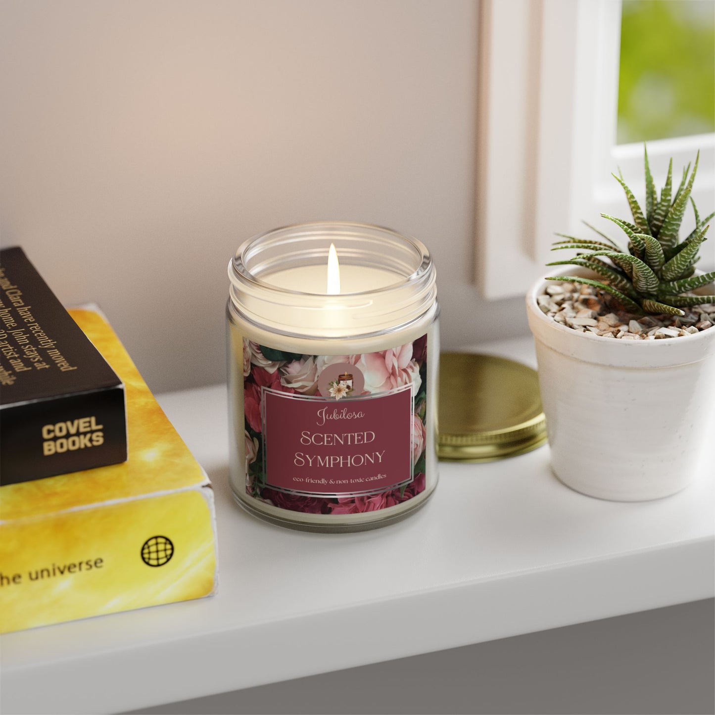 Scented Symphony Coconut Apricot Candle Collection (4oz, 9oz)