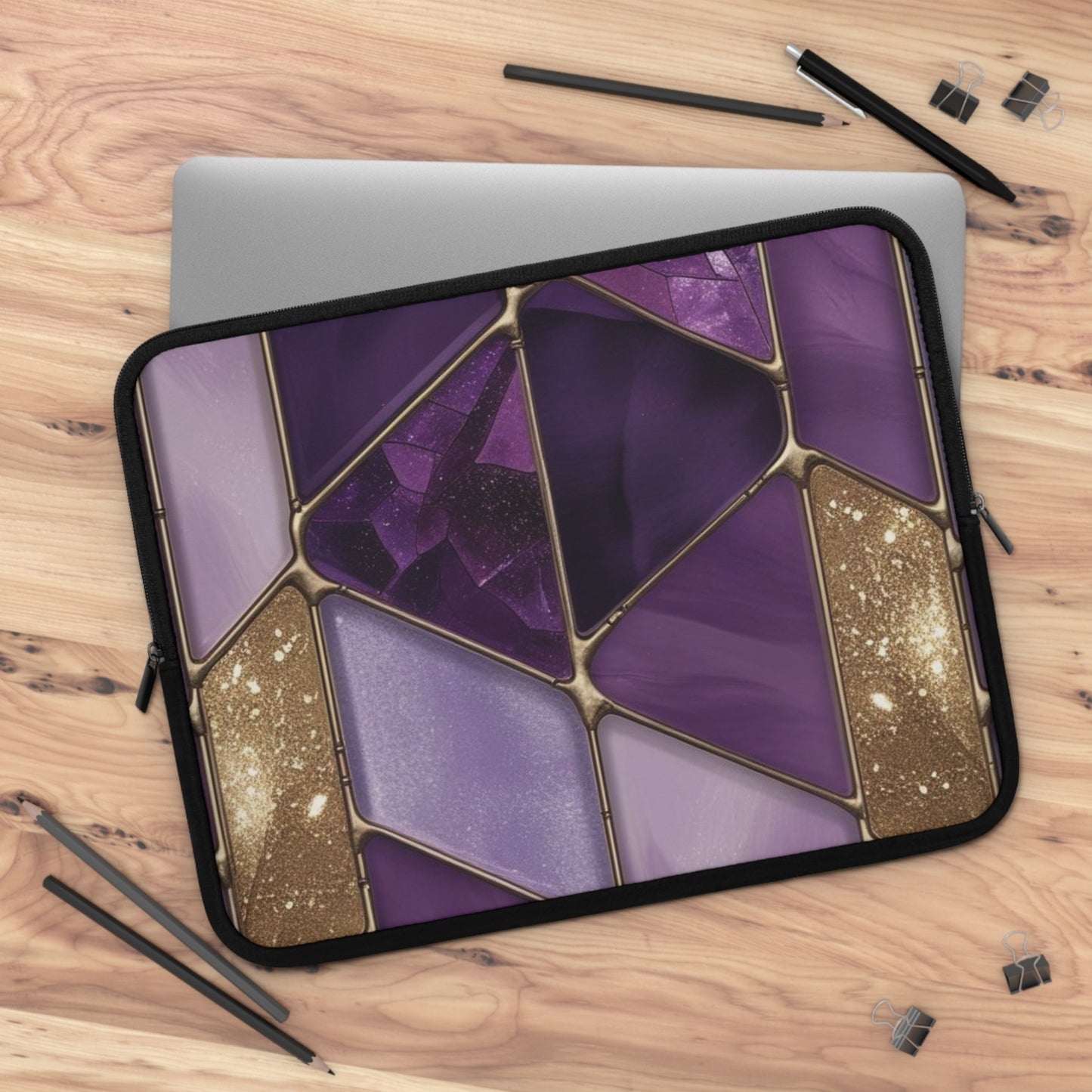 Amethyst Mosaic Laptop Sleeve