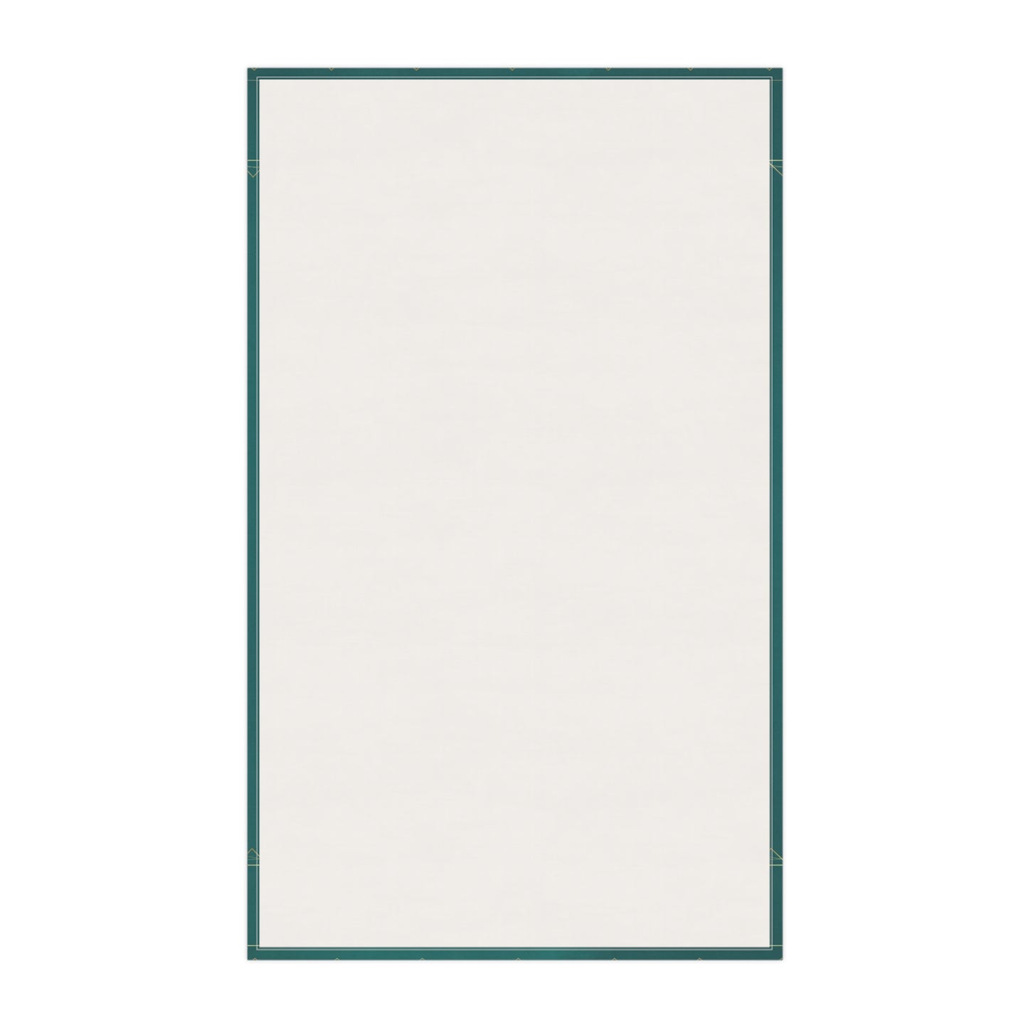 Gilded Elegance (Teal) Tea Towels (cotton, poly)