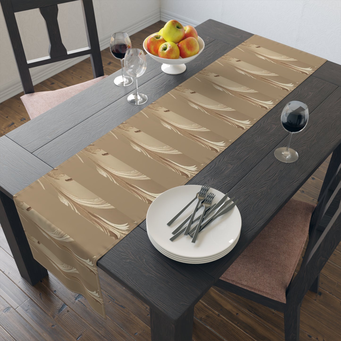Mocha Bliss Table Runner (Cotton, Poly)