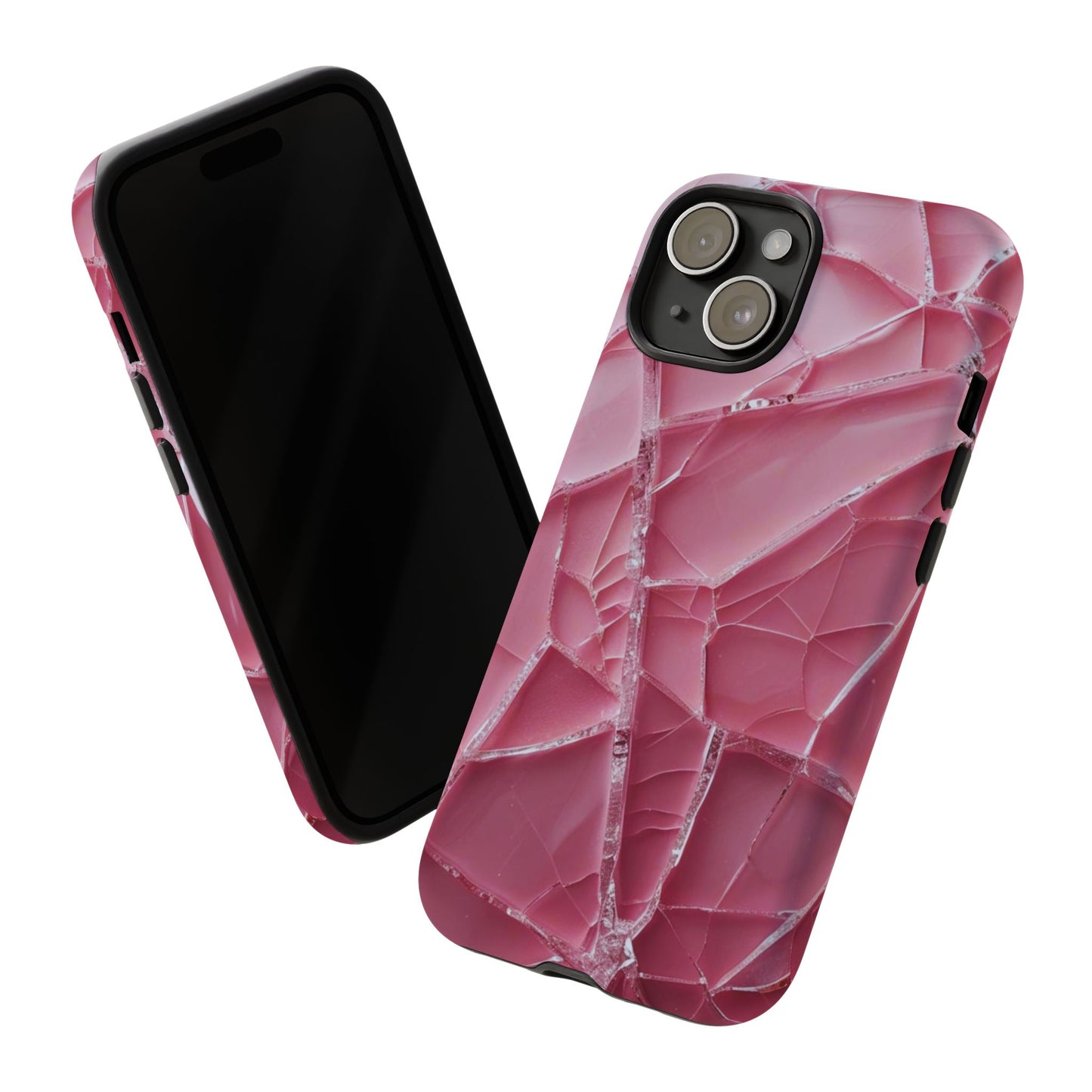 Crack'd (Pink) Tough Cases