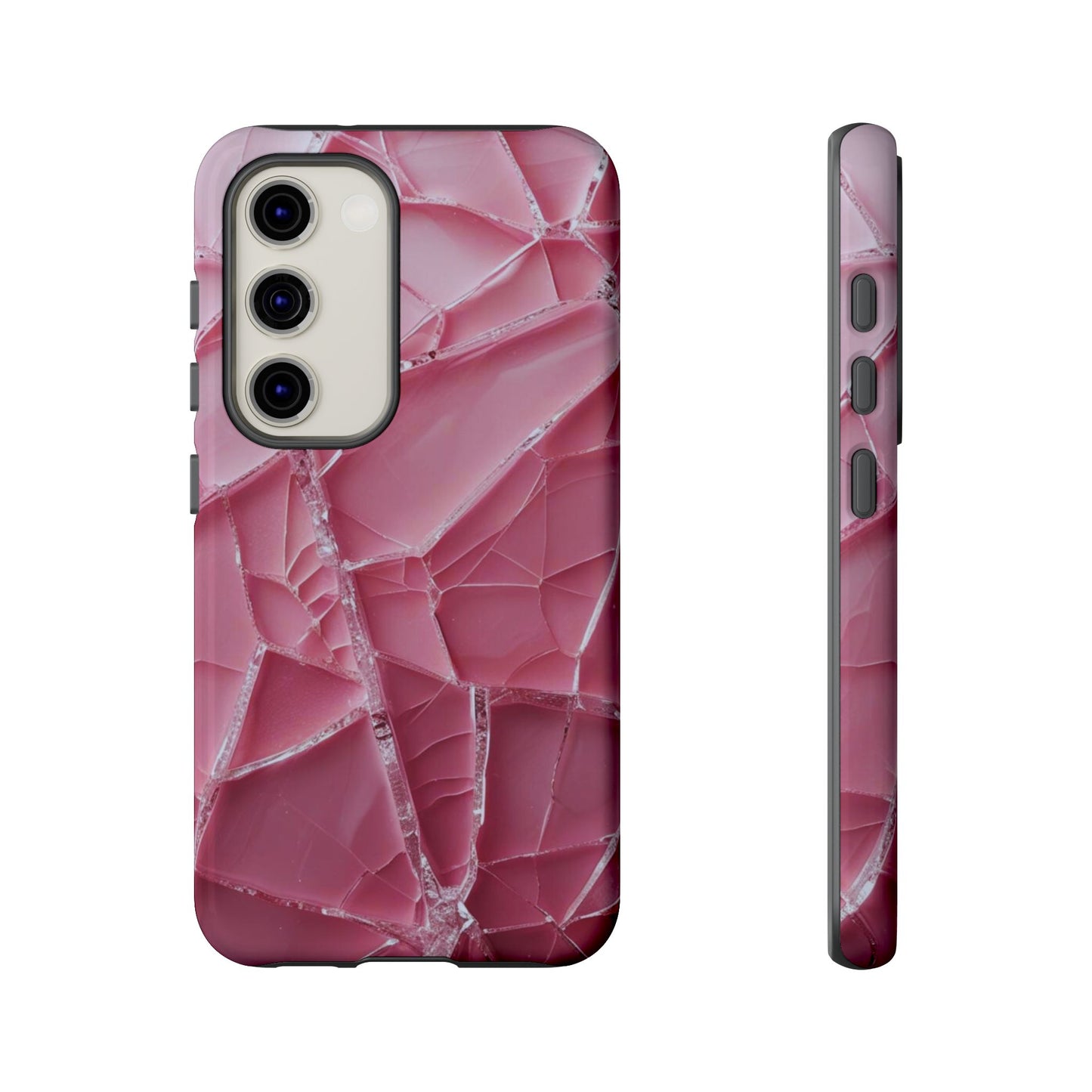 Crack'd (Pink) Tough Cases