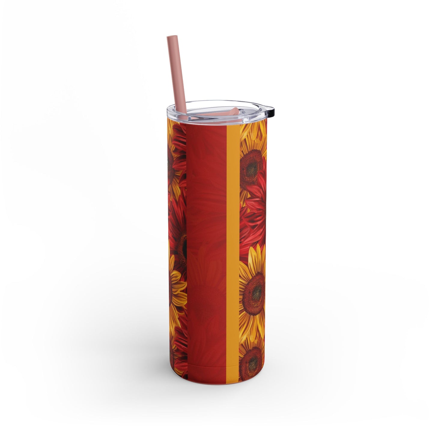 Crimson Gold Maars Maker Skinny Matte Tumbler, 20oz
