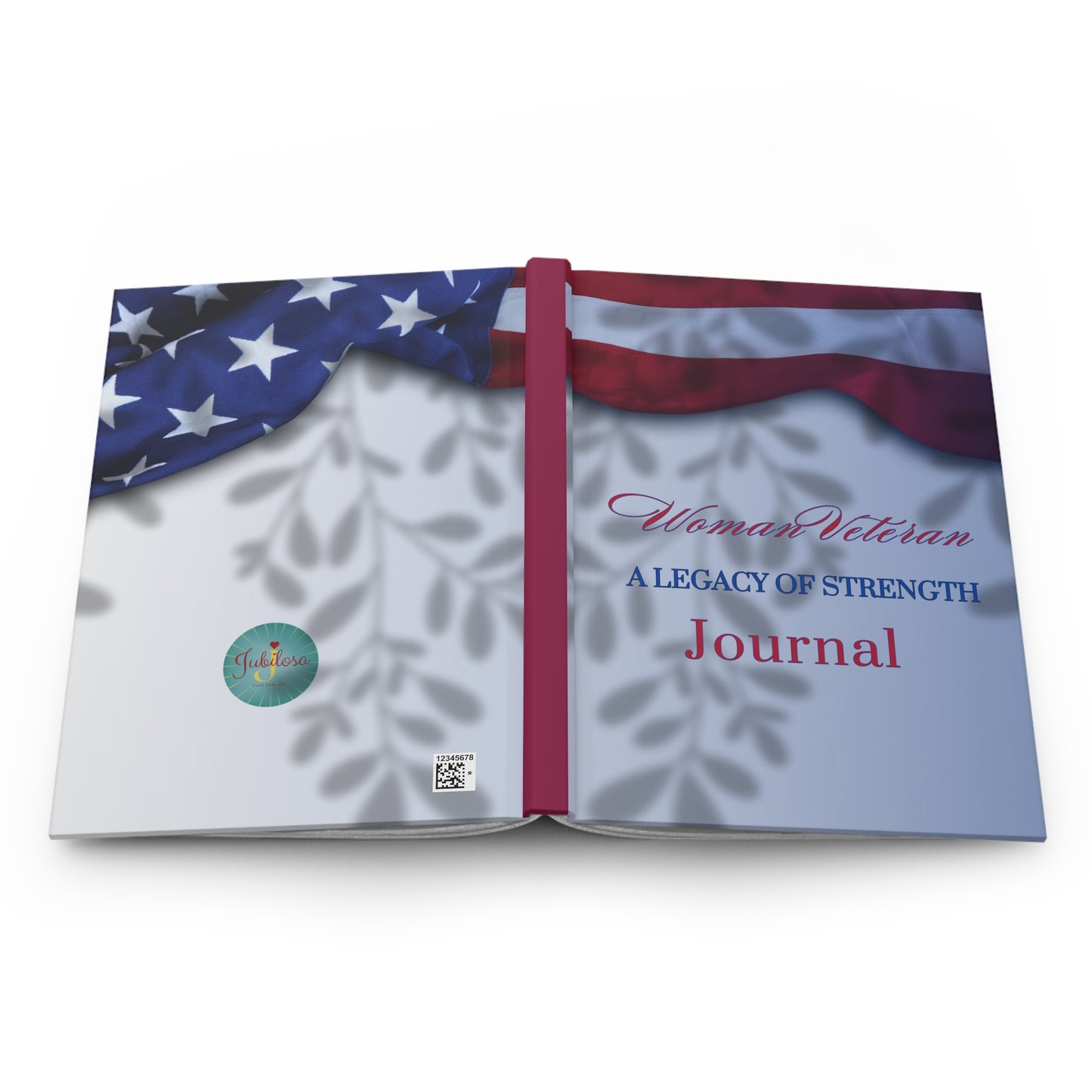 Woman Veteran...Hardcover Journal Matte