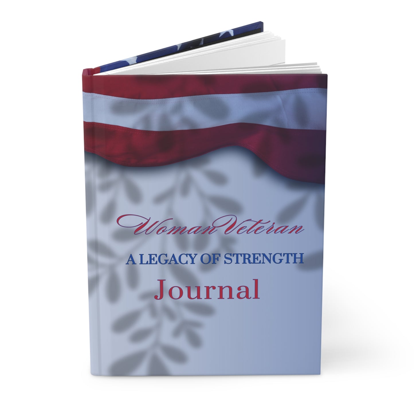 Woman Veteran...Hardcover Journal Matte