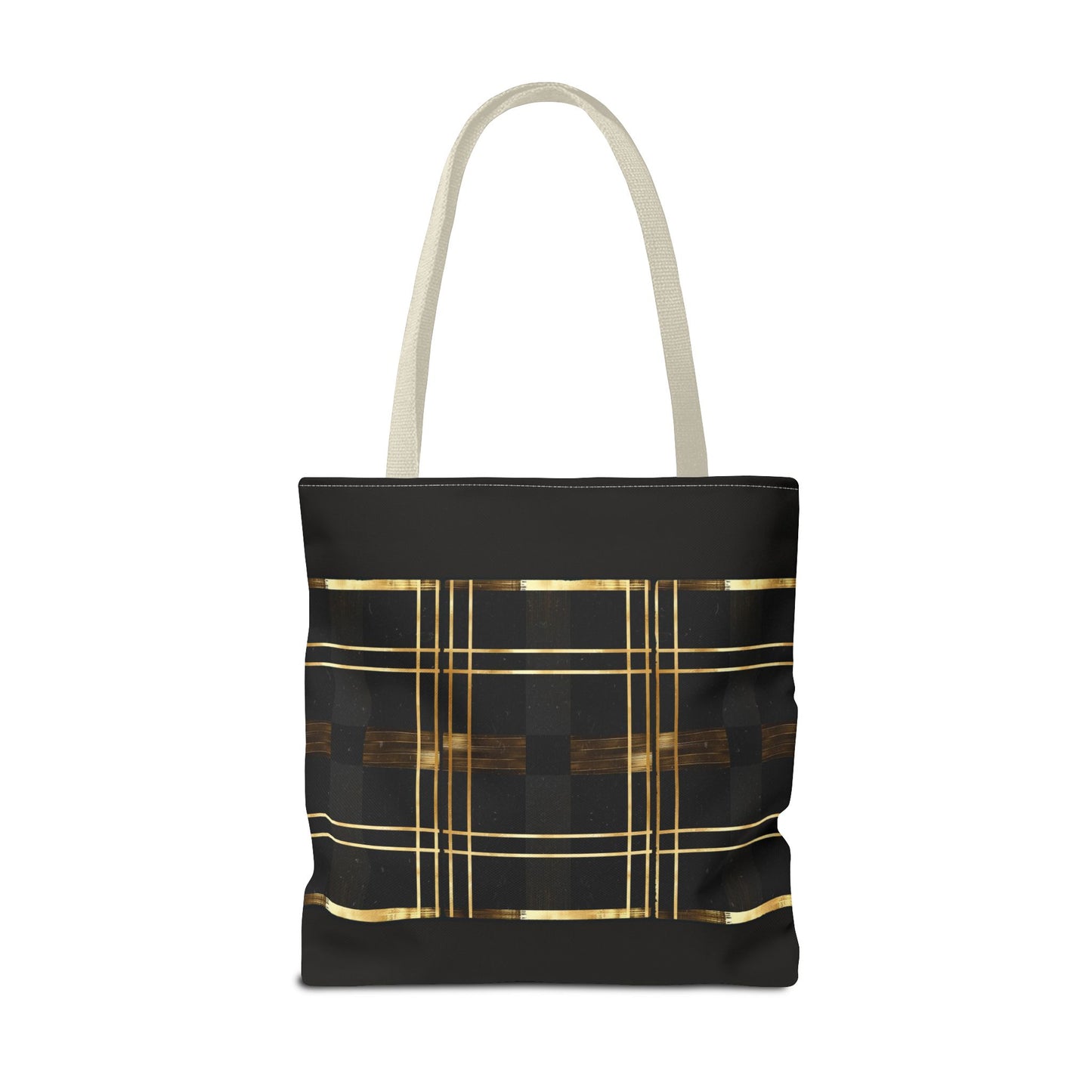 Noir & Gold Glam Tote Bag (AOP)