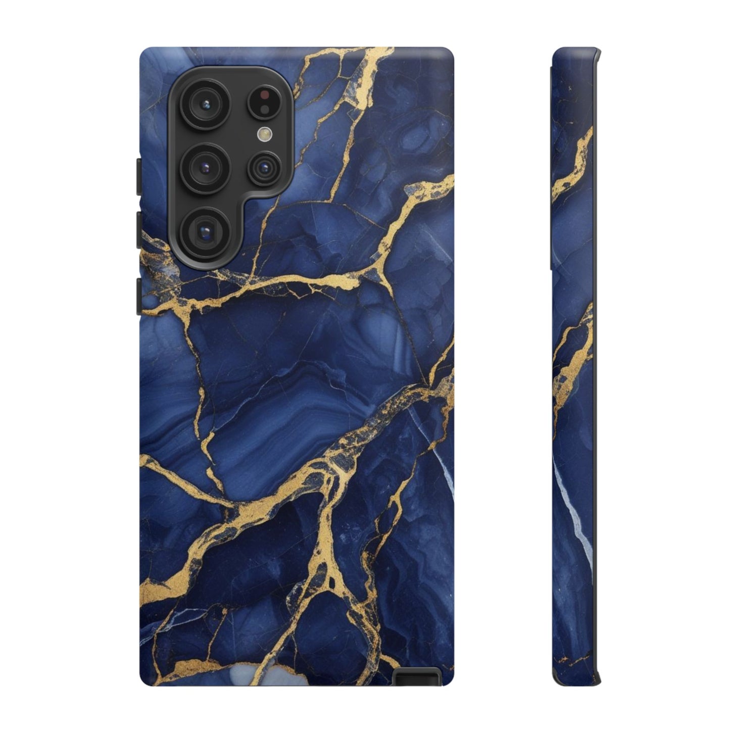Indigo Marble Tough Cases