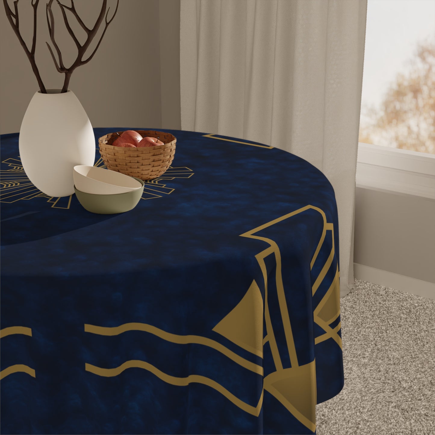 Midnight Luxe (Cobalt Blue) Tablecloth