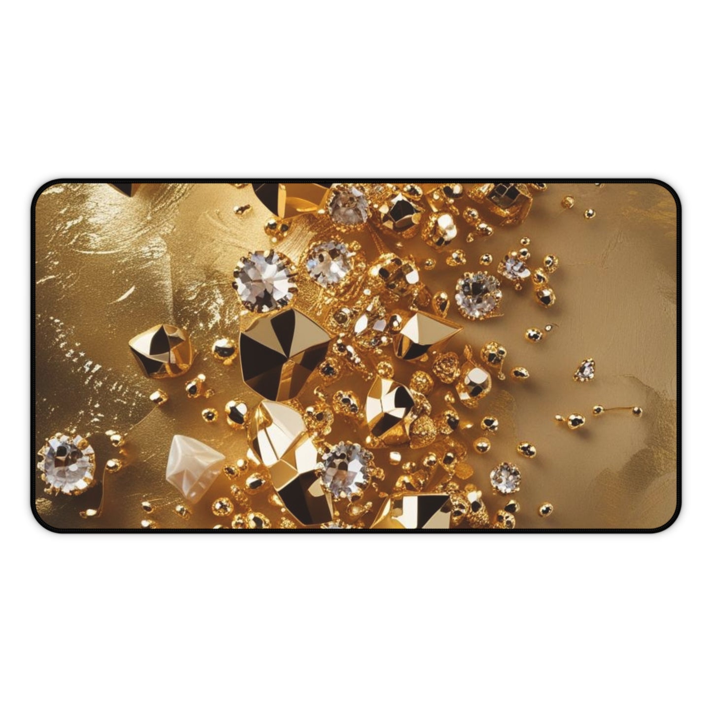 Golden Rush Desk Mat