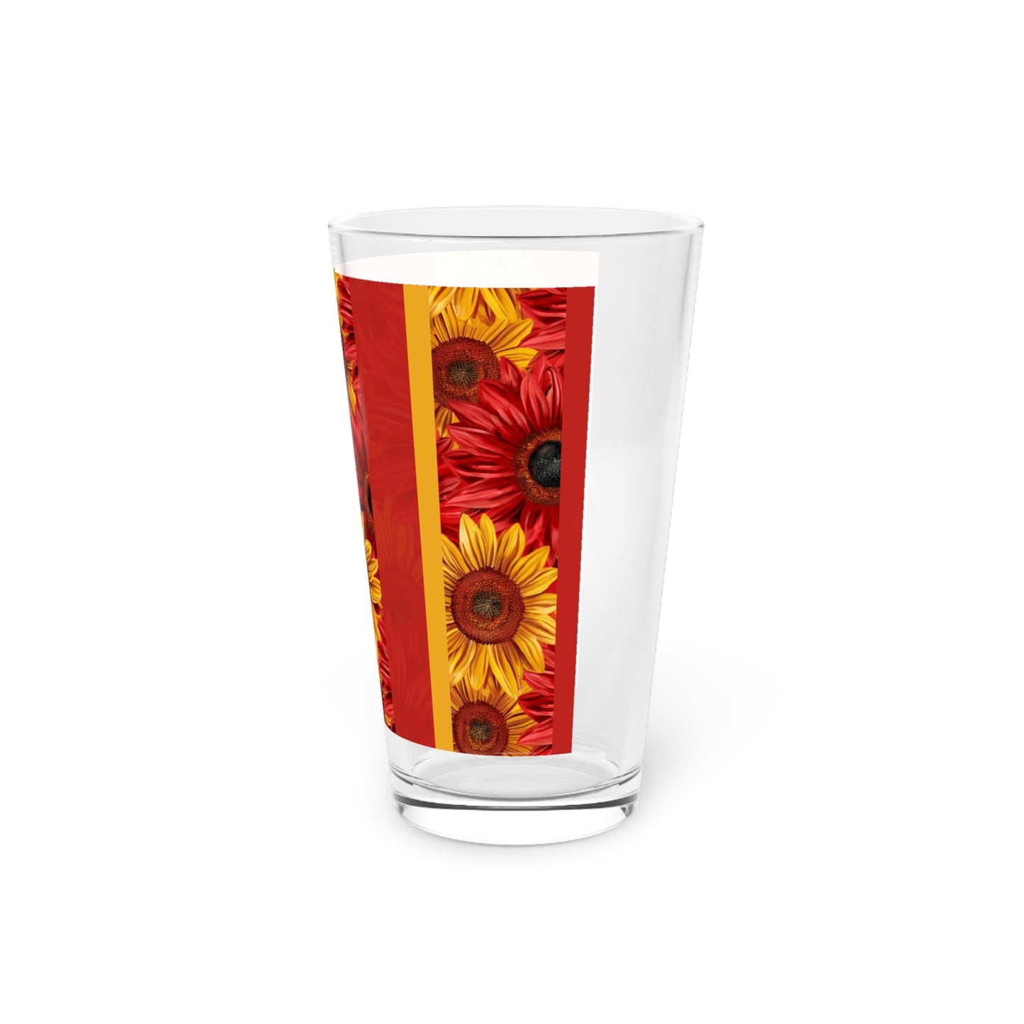 Crimson Gold Pint Glass, 16oz