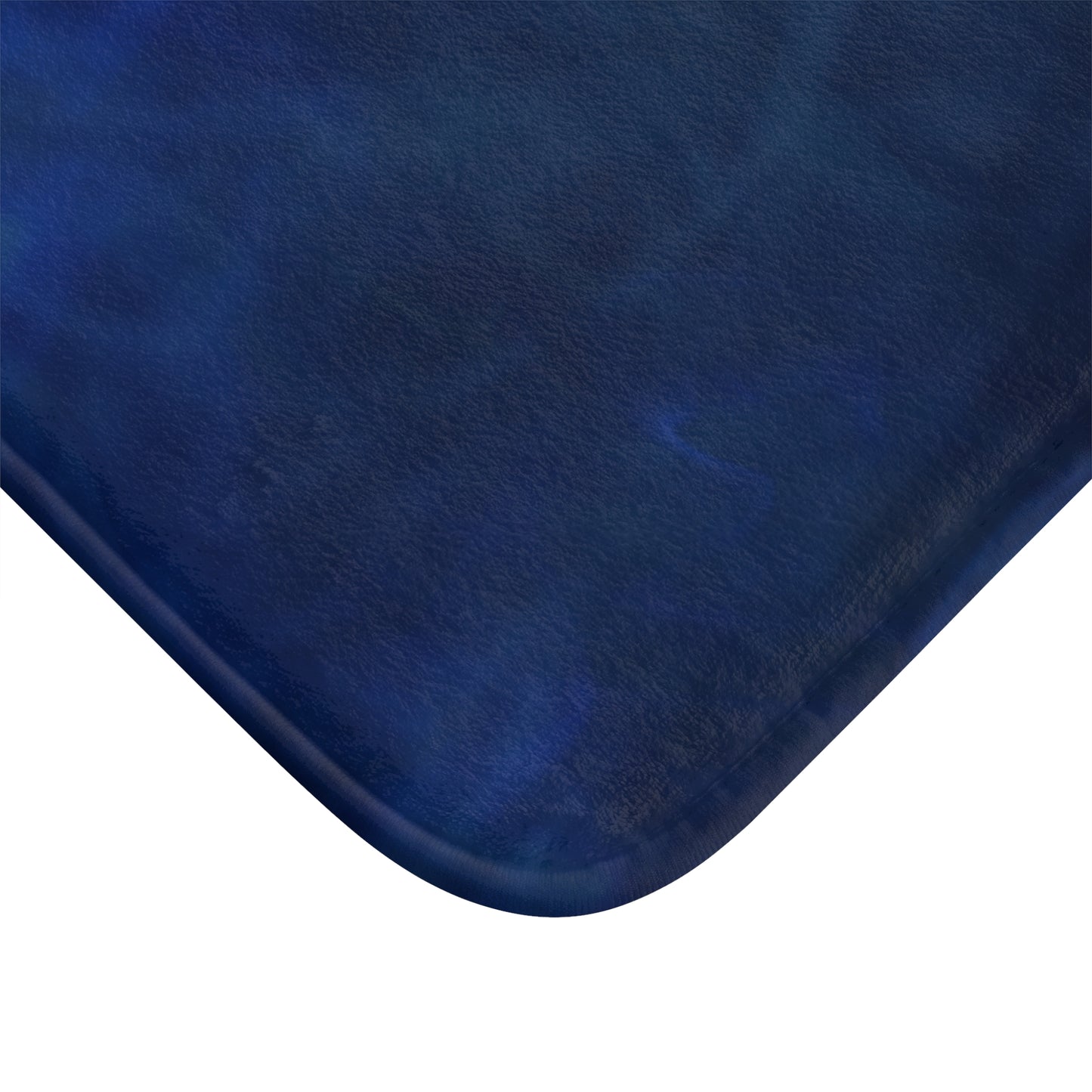 A Kind of Smoky Blue Bath Mat