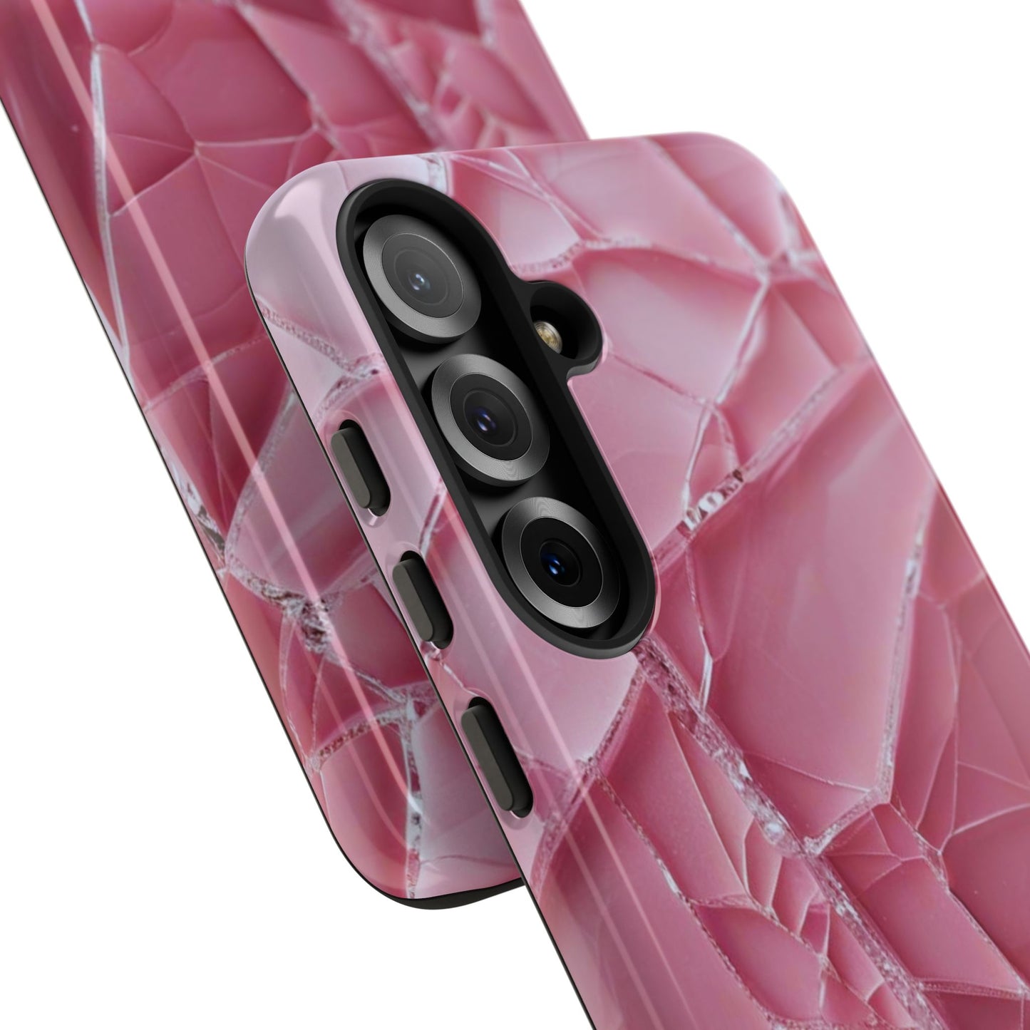 Crack'd (Pink) Tough Cases