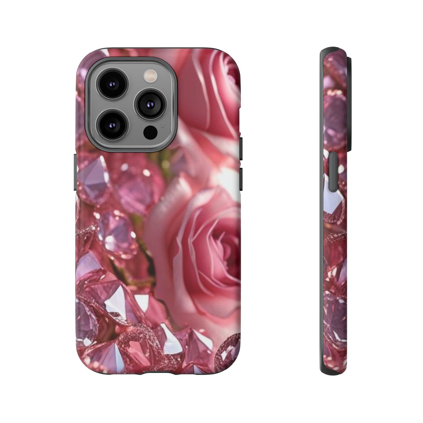Pink Diamonds & Petals Tough Cases