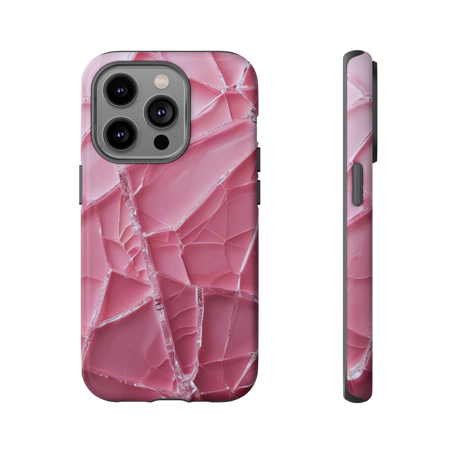 Crack'd (Pink) Tough Cases