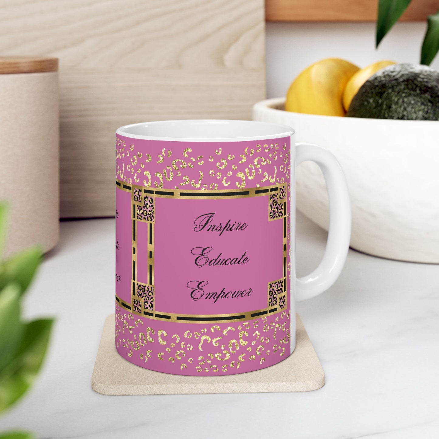 Inspire & Educate Ceramic Mug, (11oz, 15oz)