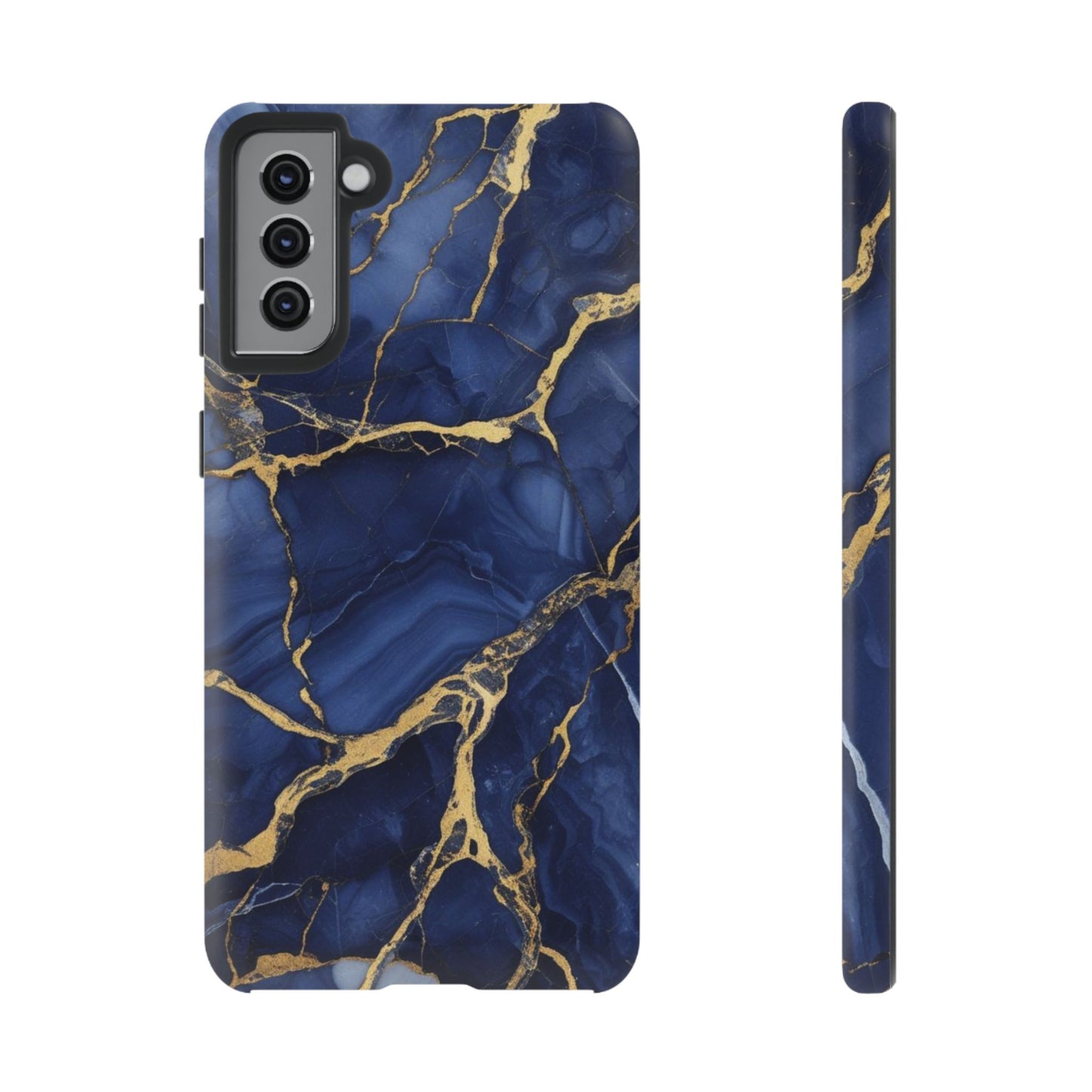 Indigo Marble Tough Cases