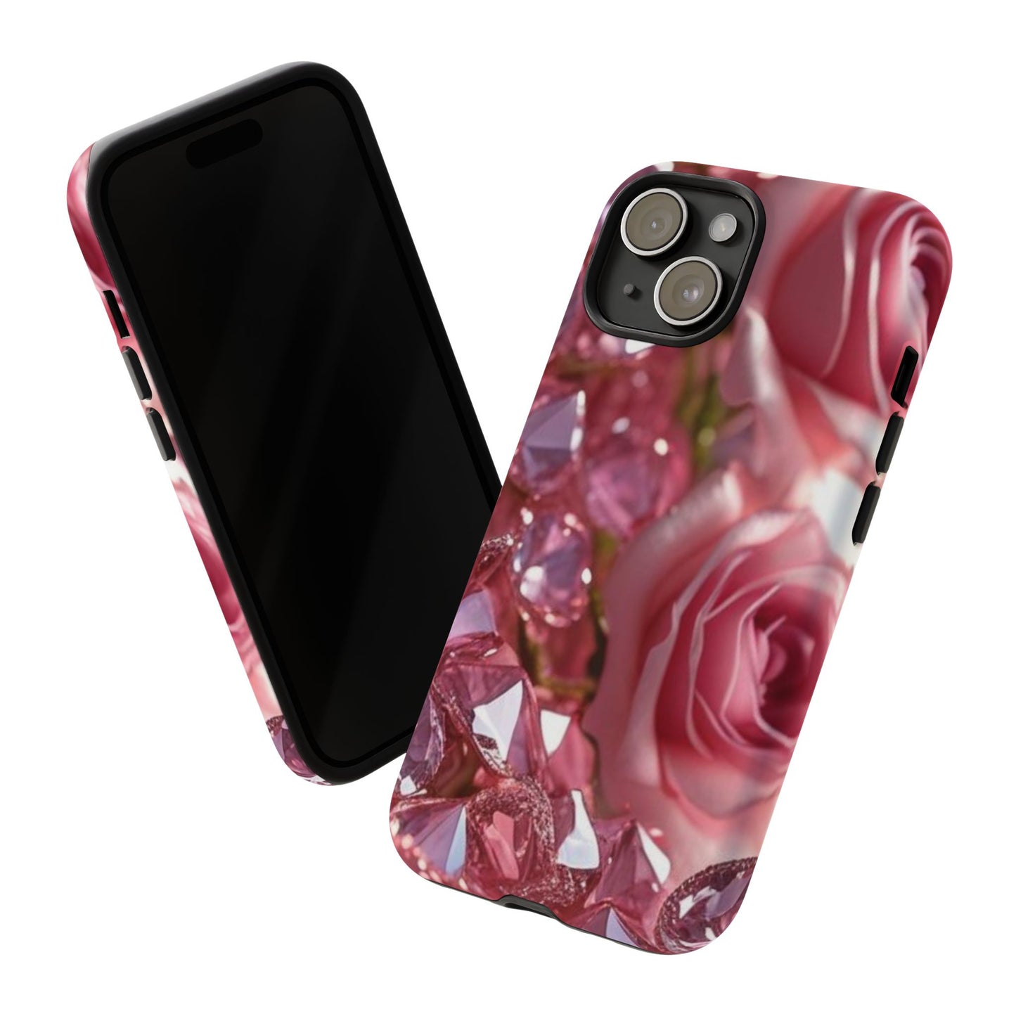 Pink Diamonds & Petals Tough Cases