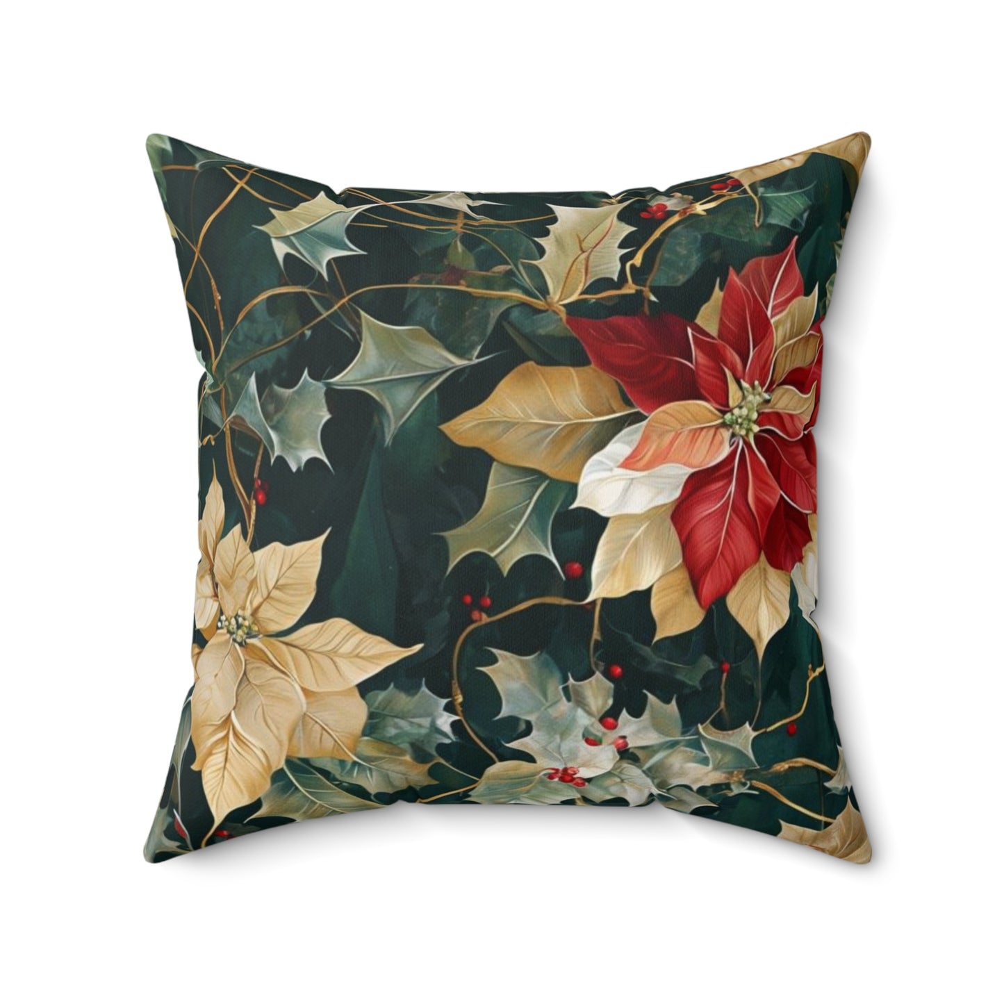 Berrie & Bliss Spun Polyester Square Pillow