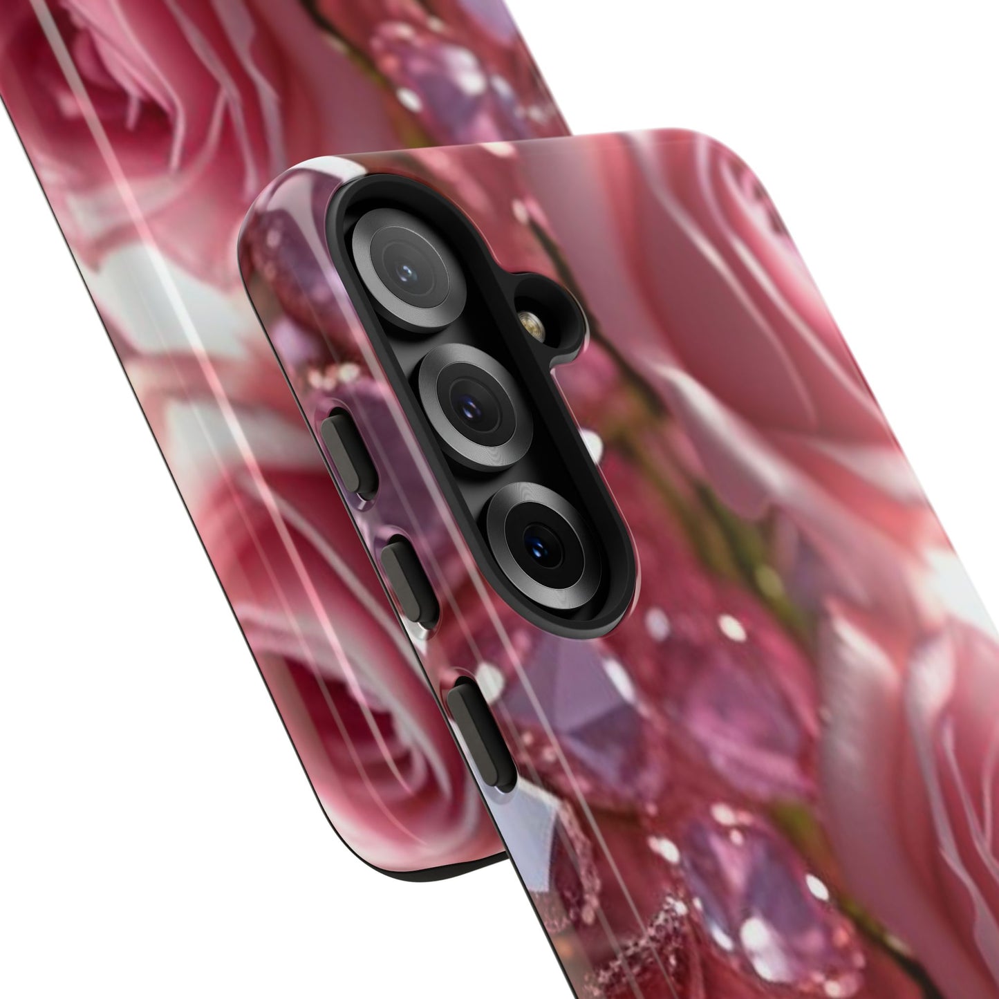 Pink Diamonds & Petals Tough Cases