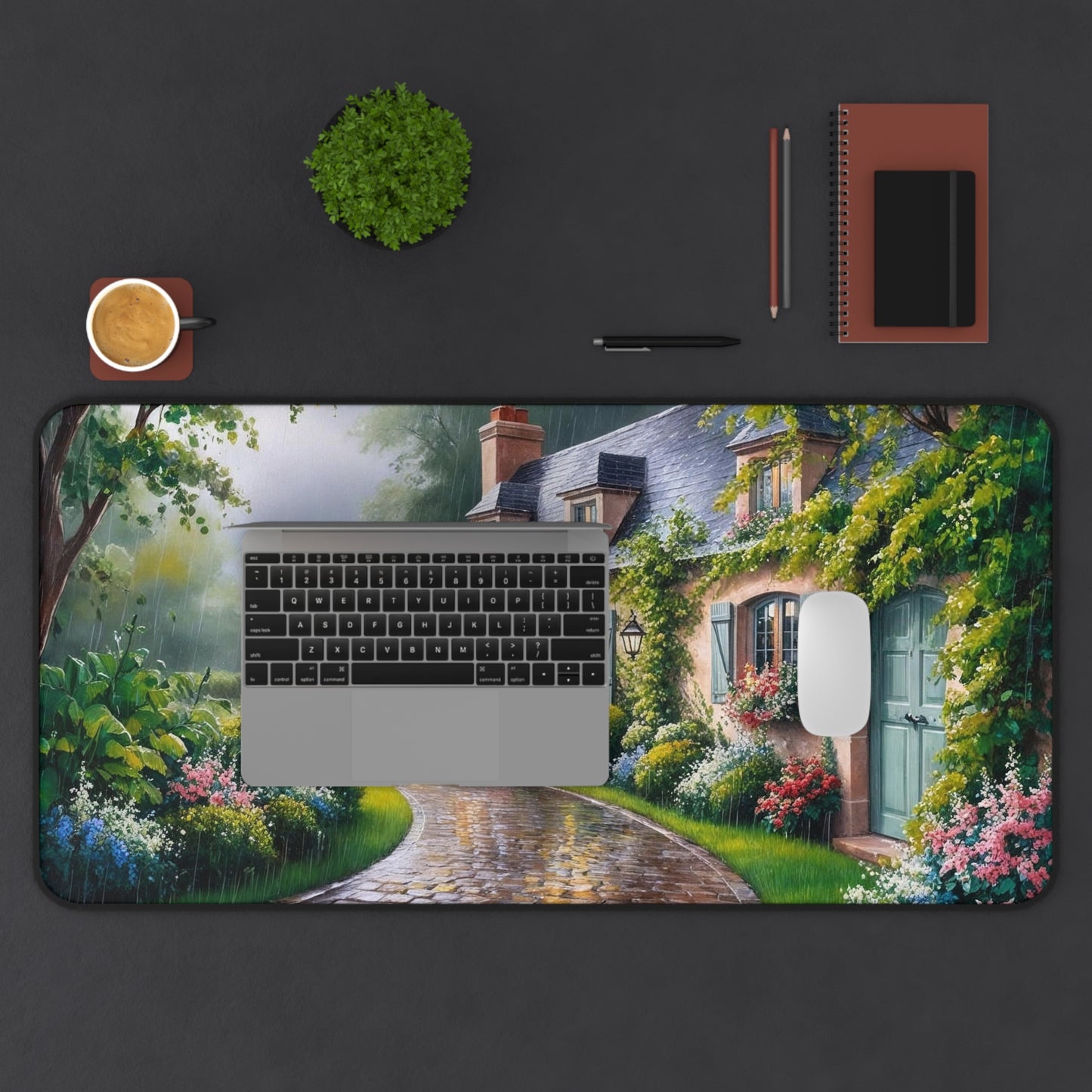 Cozy Day In Desk Mat