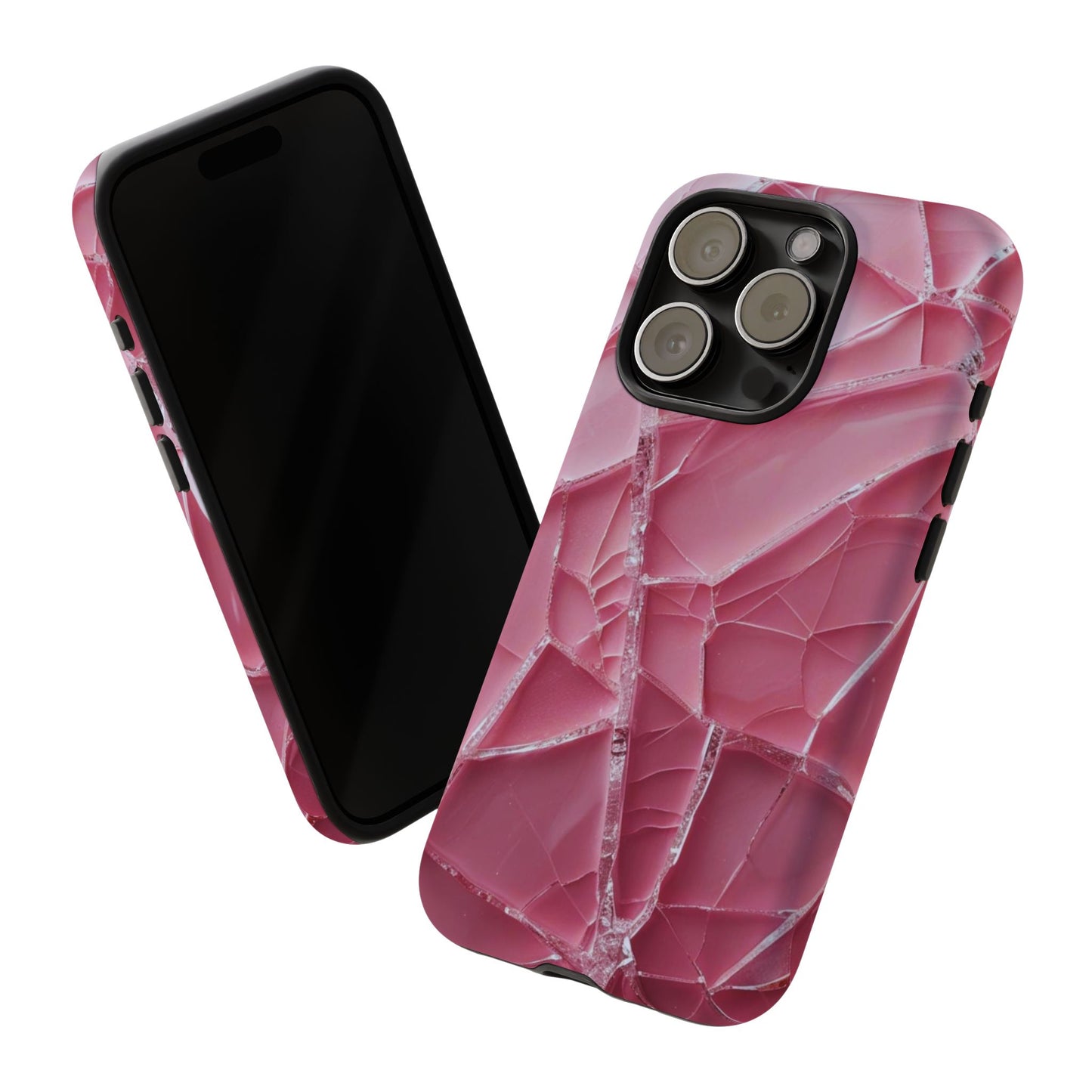 Crack'd (Pink) Tough Cases