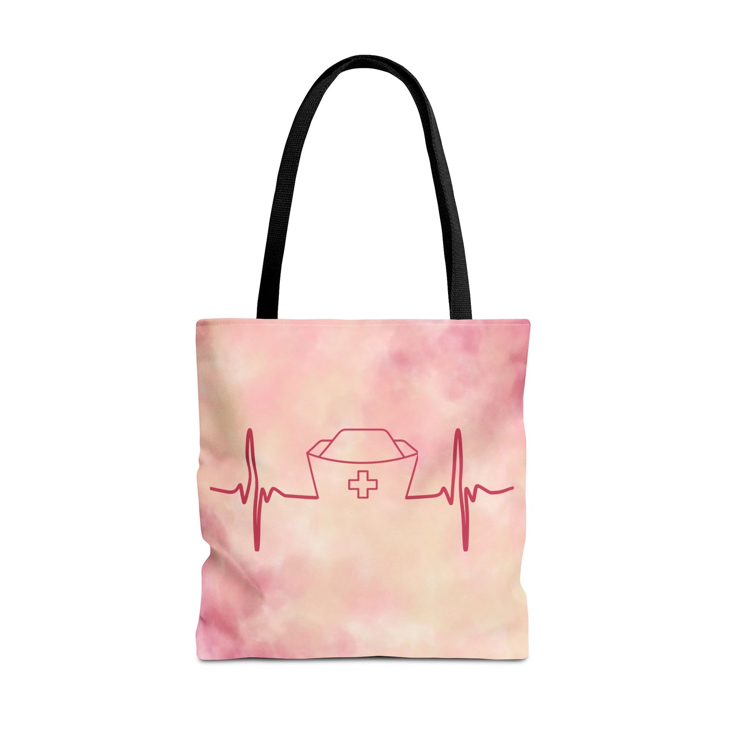 Nurse Heartbeat Tote Bag (AOP)