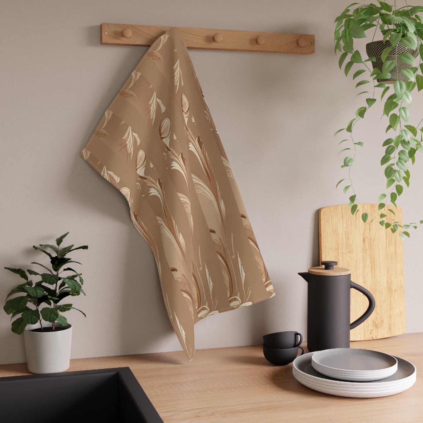 Mocha Bliss Tea Towels (cotton, poly)