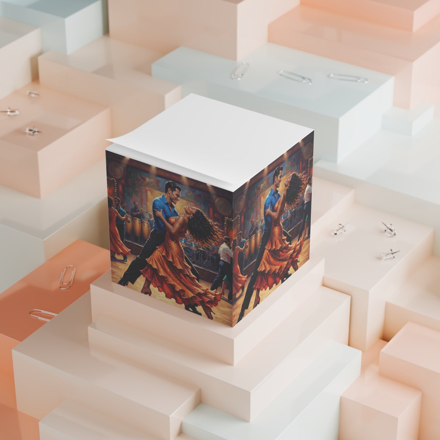 The Rhythm & Soul of Salsa Note Cube