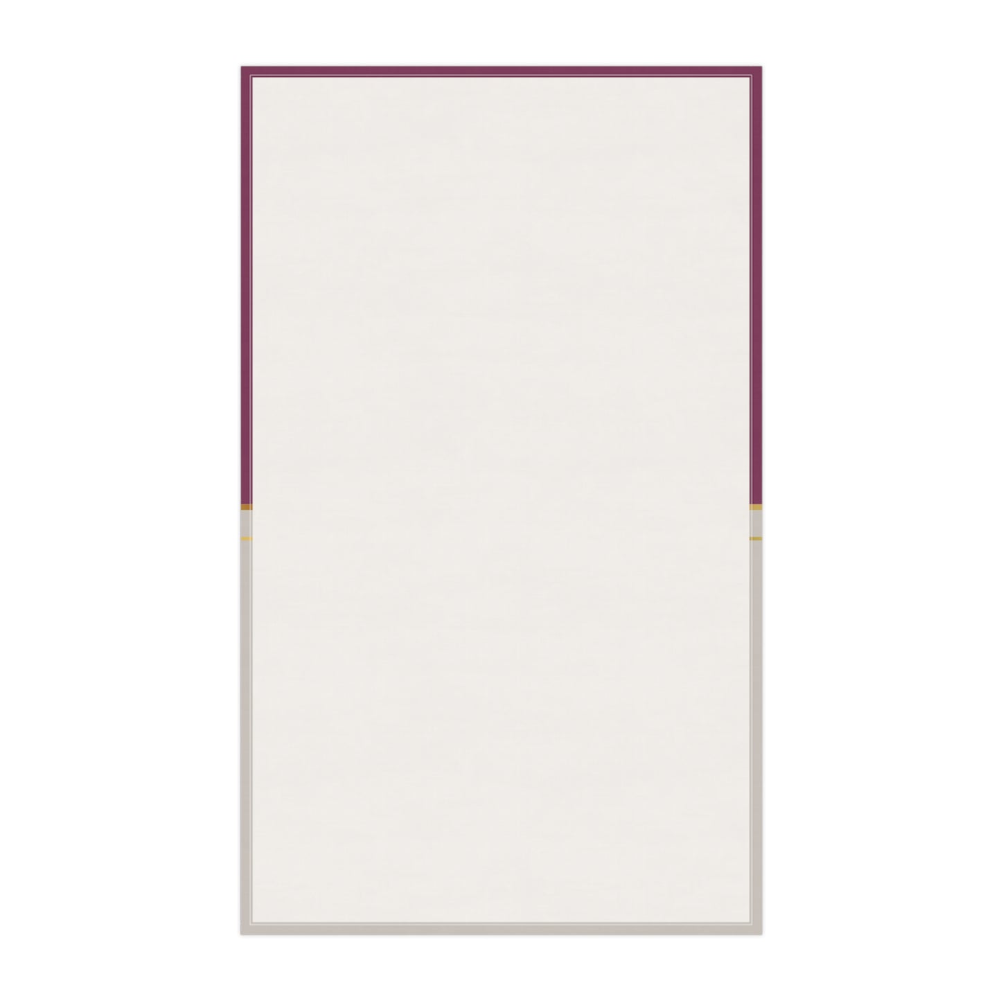 Fuchsia and Taupe Haven Tea Towels (cotton, poly)
