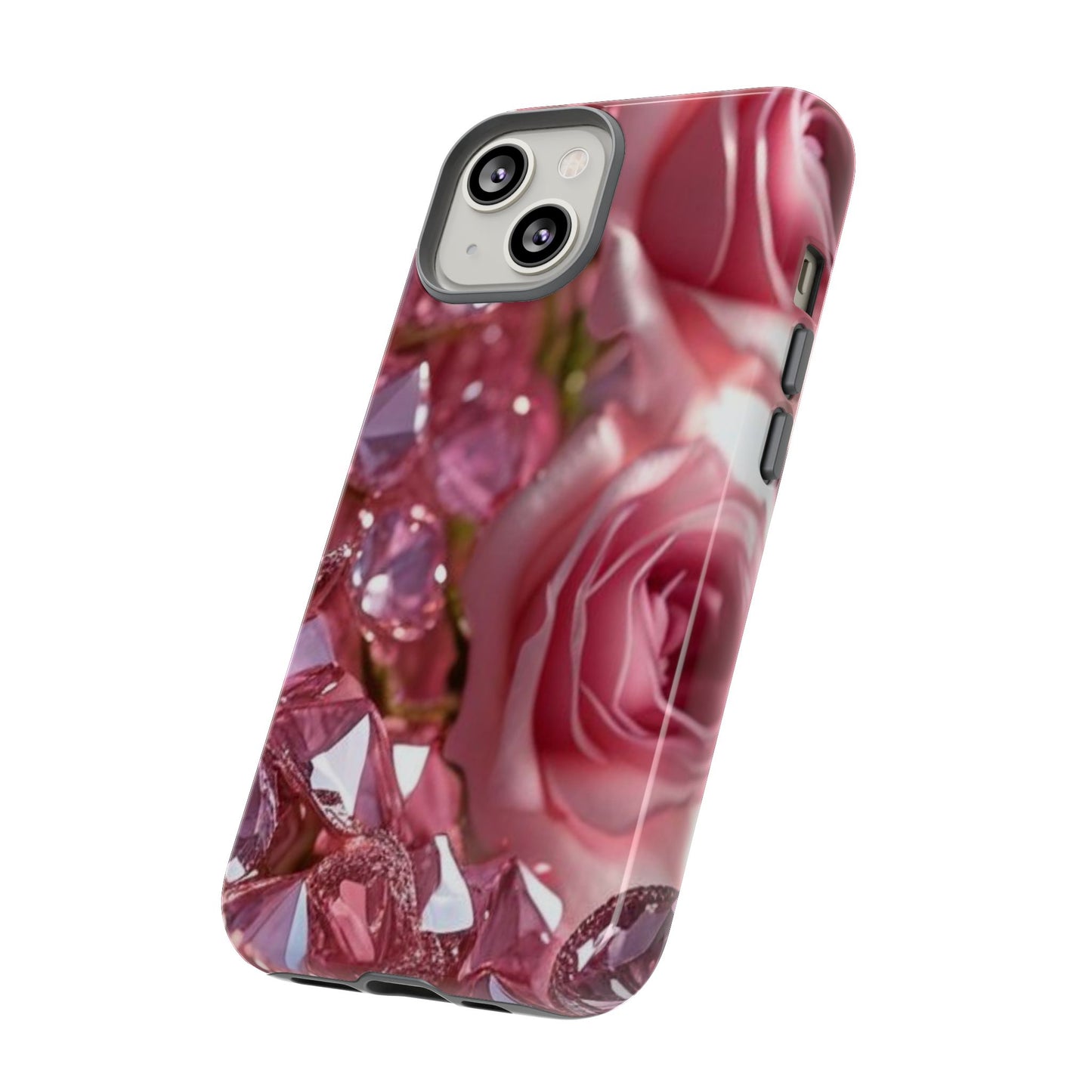Pink Diamonds & Petals Tough Cases