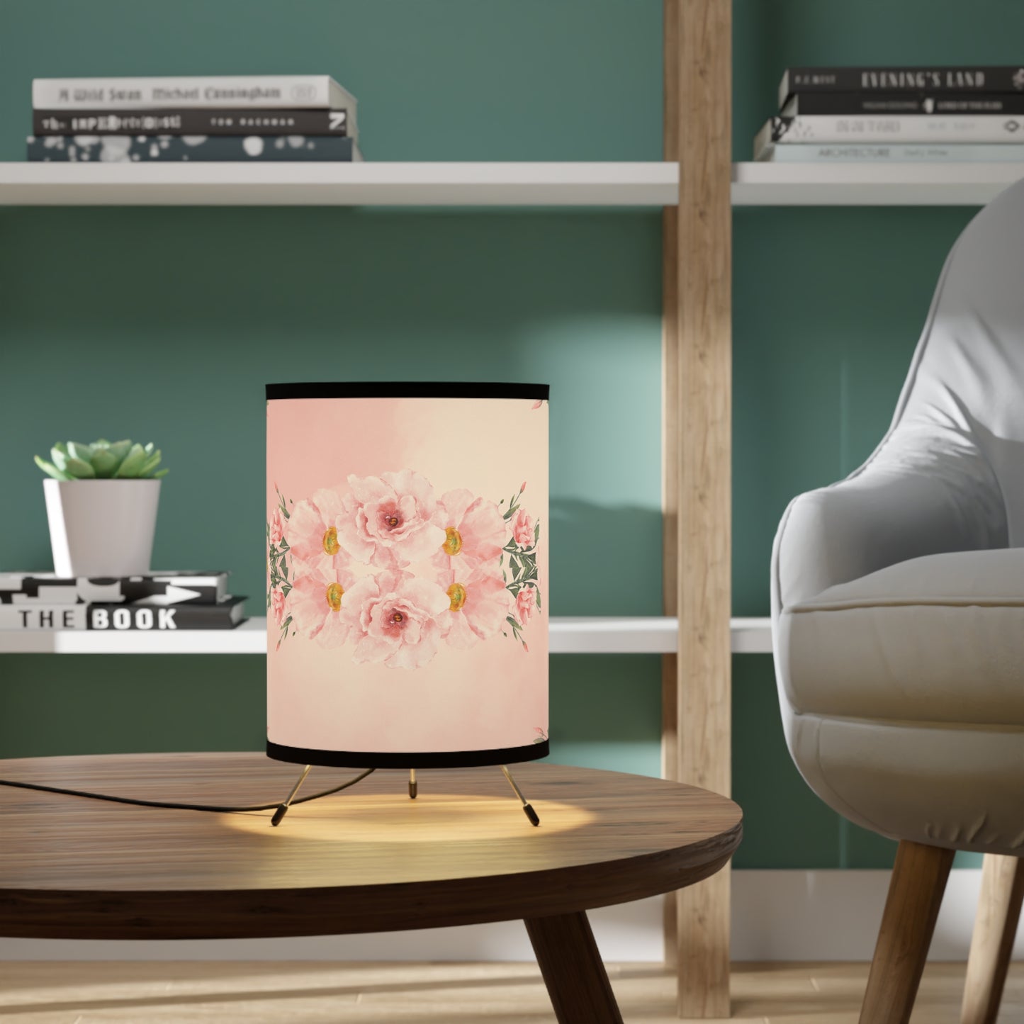 Peachy Keen Tripod Lamp