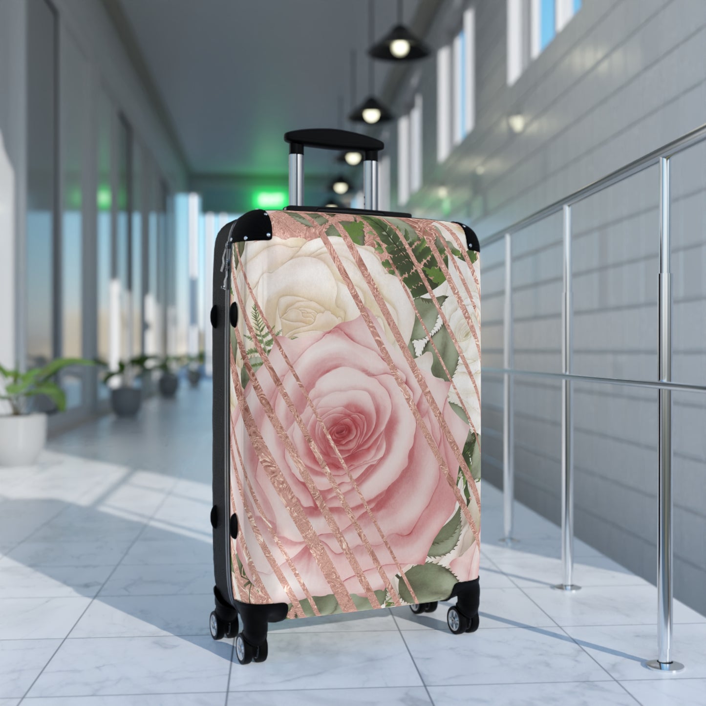Kissed by a Rose Gold Suitcase