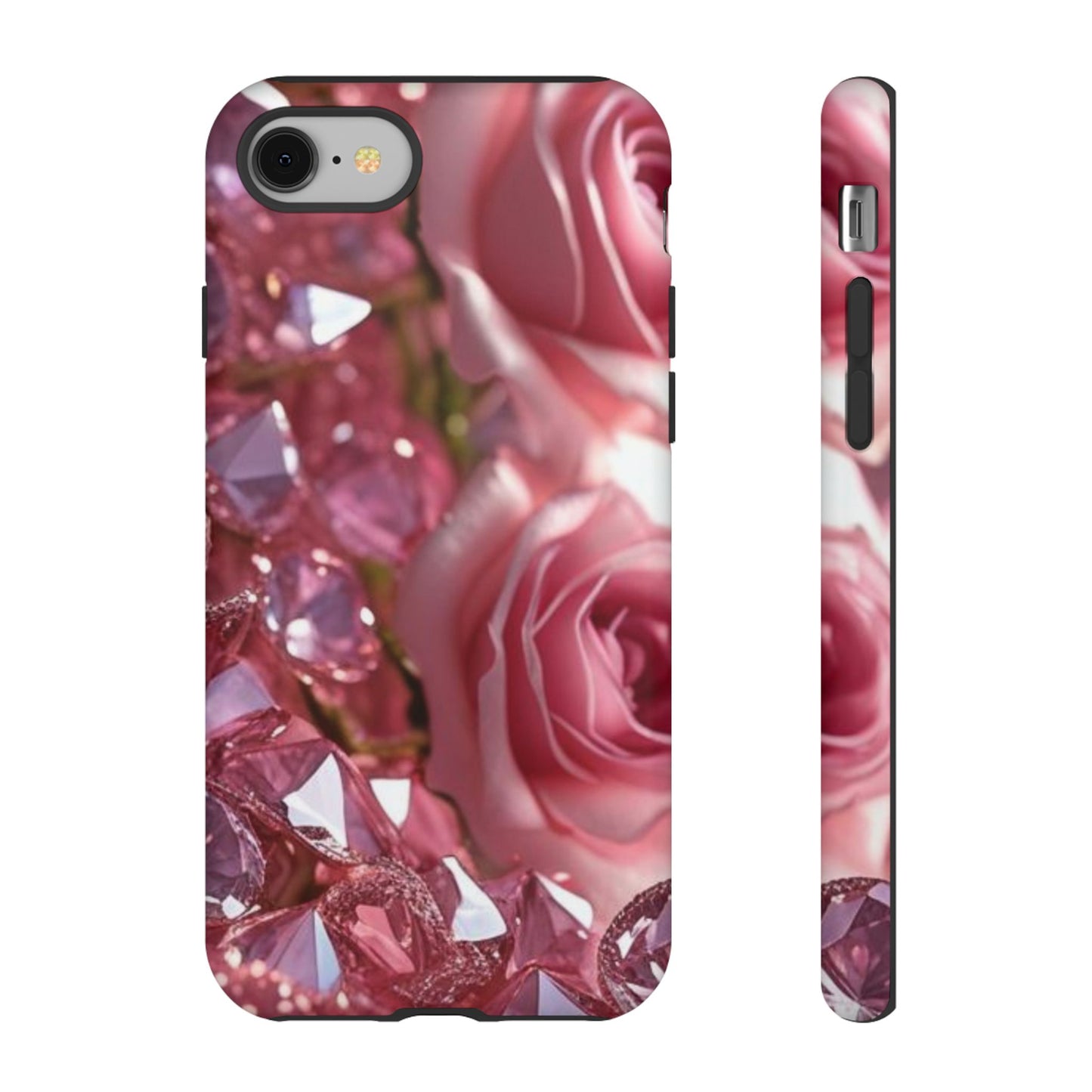 Pink Diamonds & Petals Tough Cases