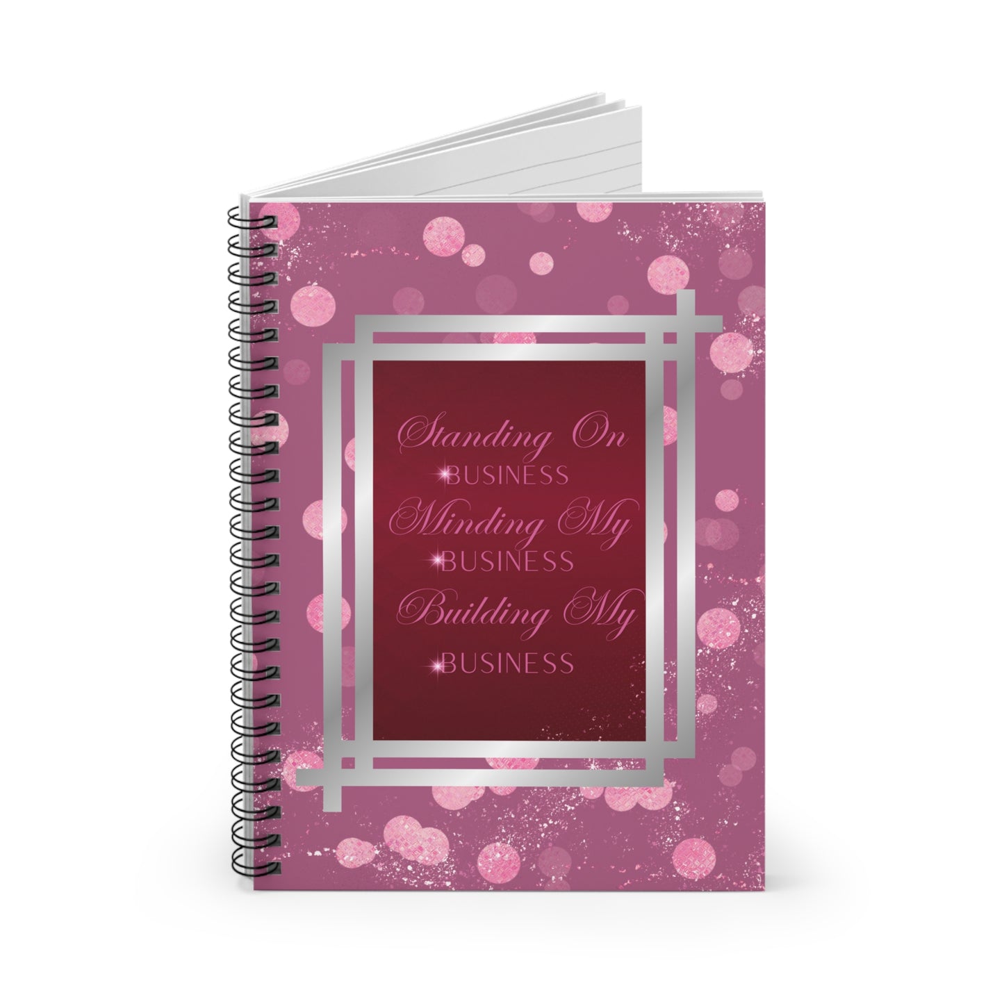 Business Spiral Notebook - Ruled Line