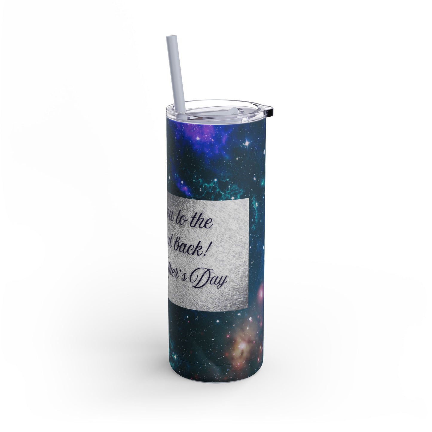 "I Love You to the Moon" Maars Maker Skinny Matte Tumbler, 20oz