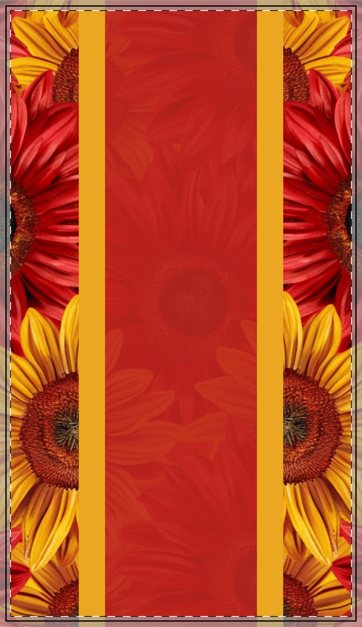 Crimson Gold Tablecloths