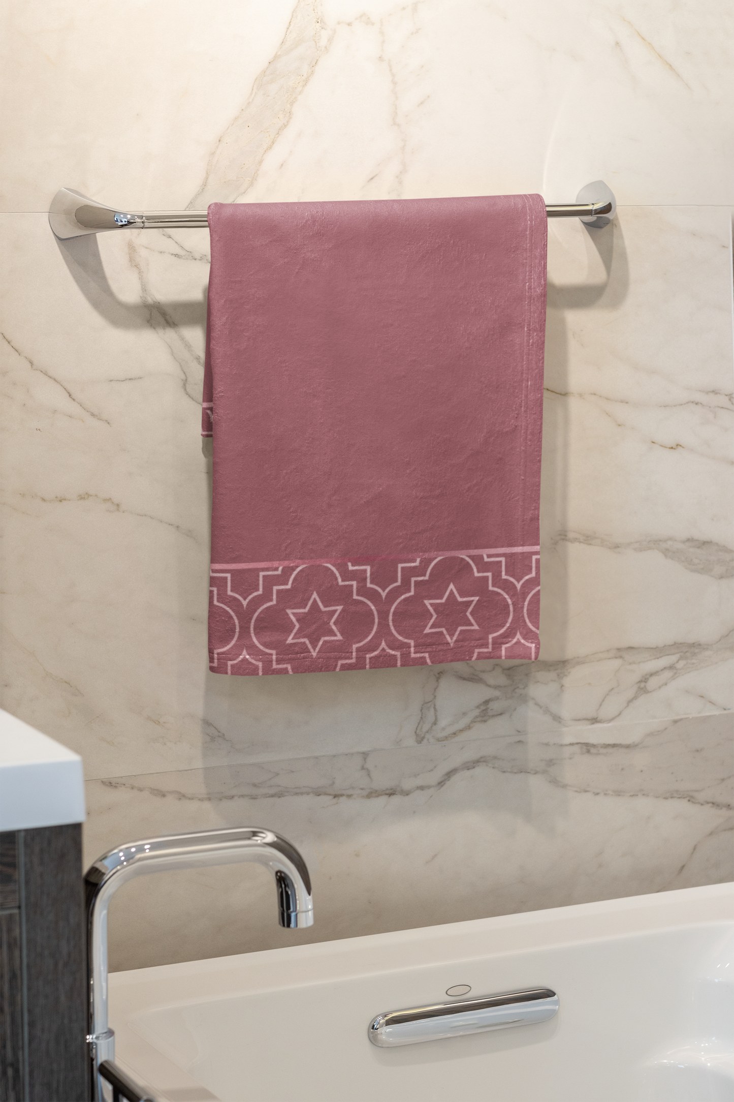 Blush of Rose Hand Towel