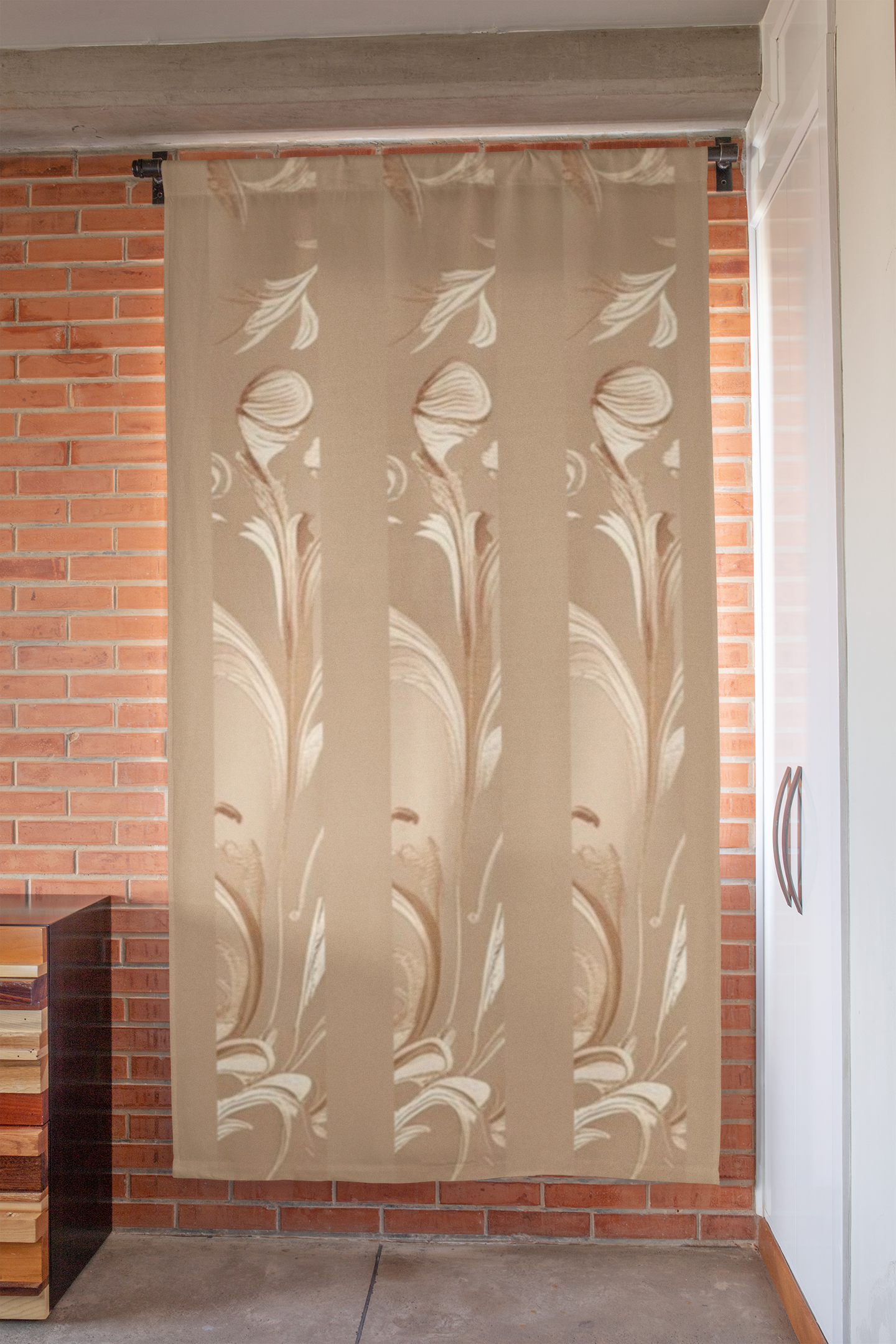 Mocha Bliss Window Curtain