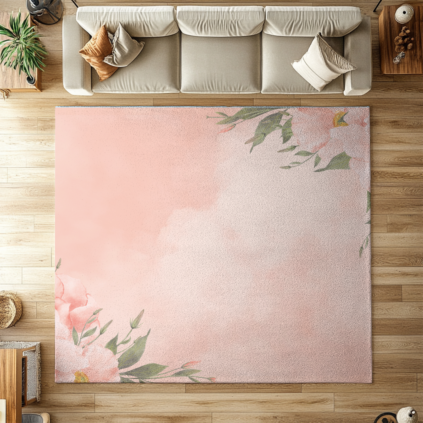 Peachy Keen Area Rugs