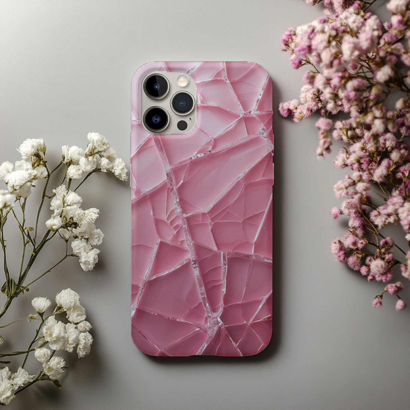 Crack'd (Pink) Tough Cases