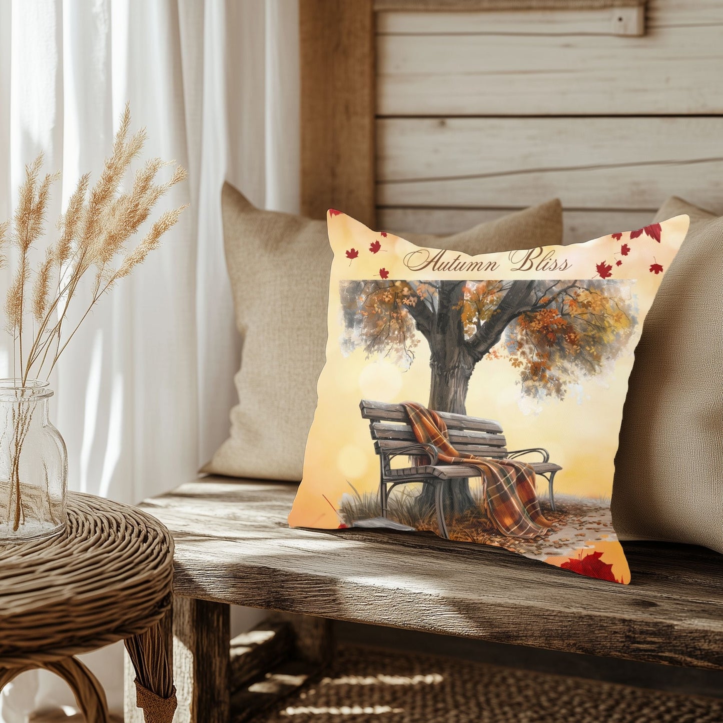 Autumn Bliss Square Pillow