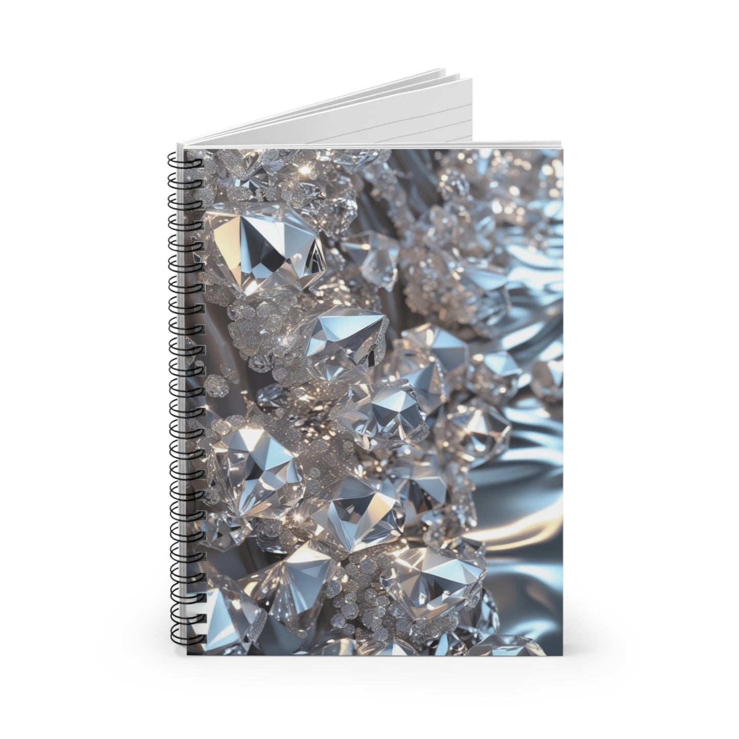 Diamond Life Spiral Notebook - Ruled Line