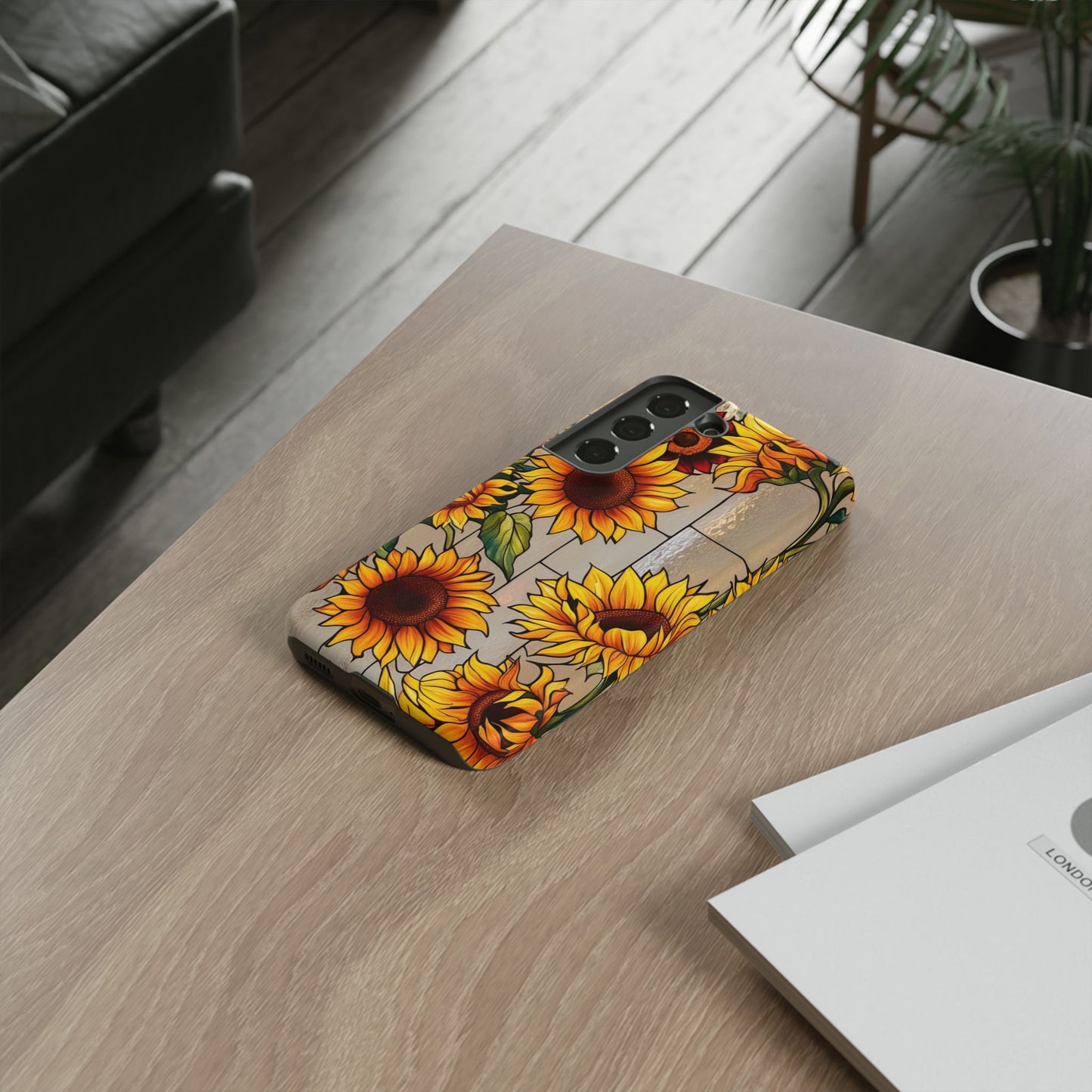 Rustic Sunflower Tough Cases
