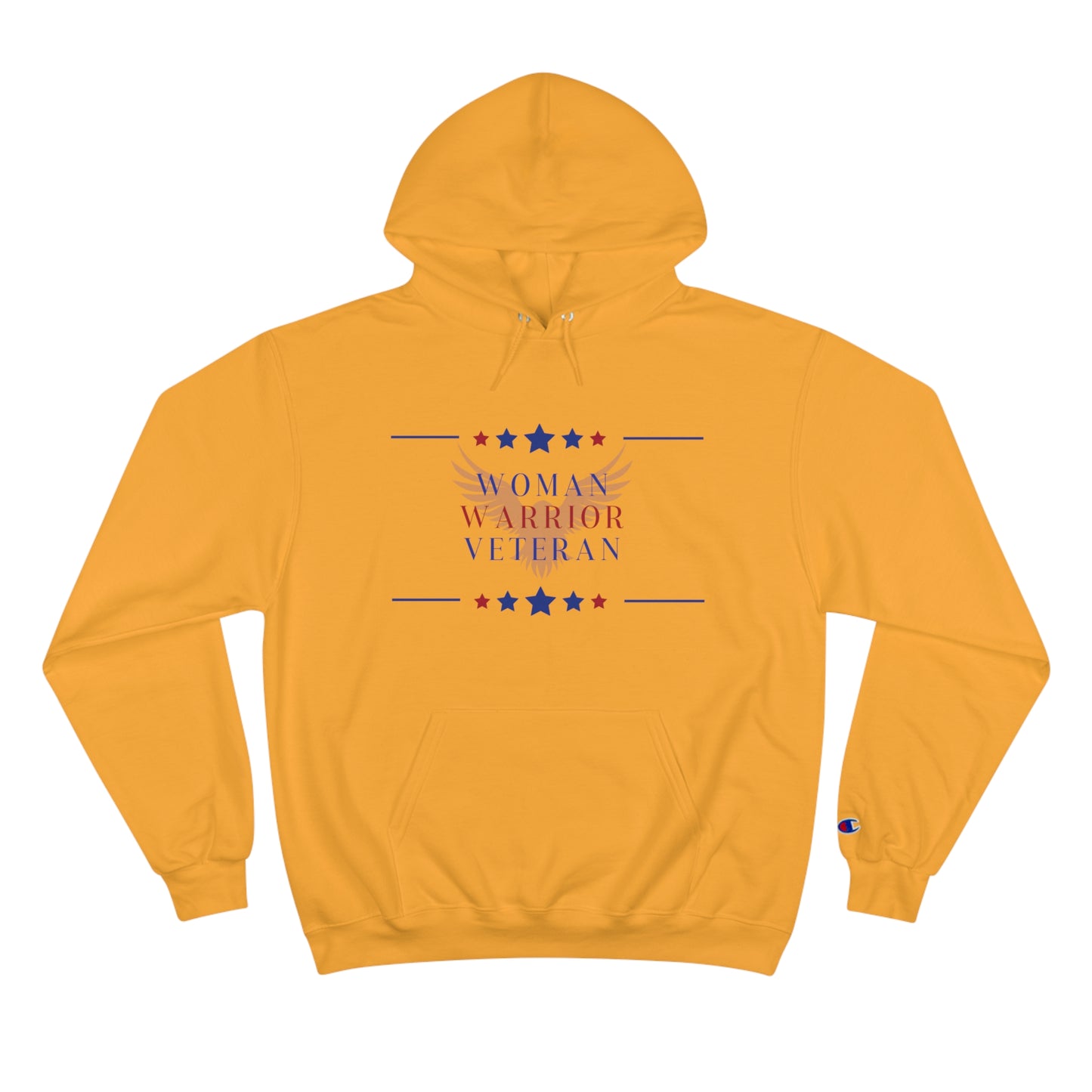 Woman, Warrior, Veteran Champion Hoodie