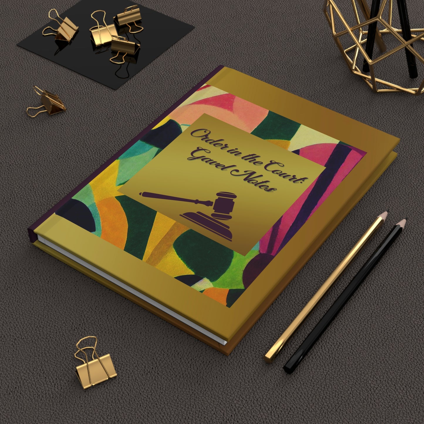 Order in the Court Hardcover Journal Matte