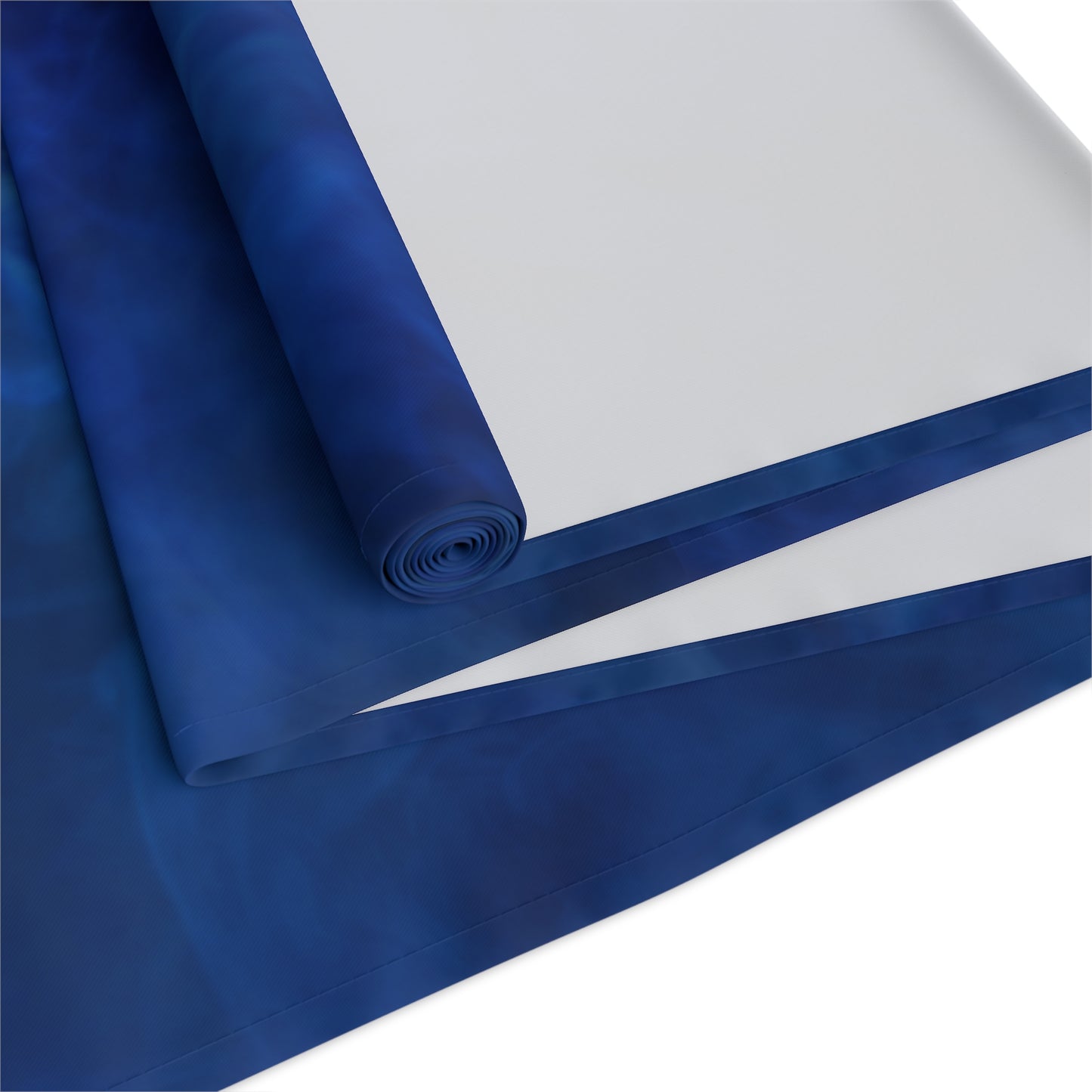 A Kind of Smoky Blue Table Runner (Cotton, Poly)