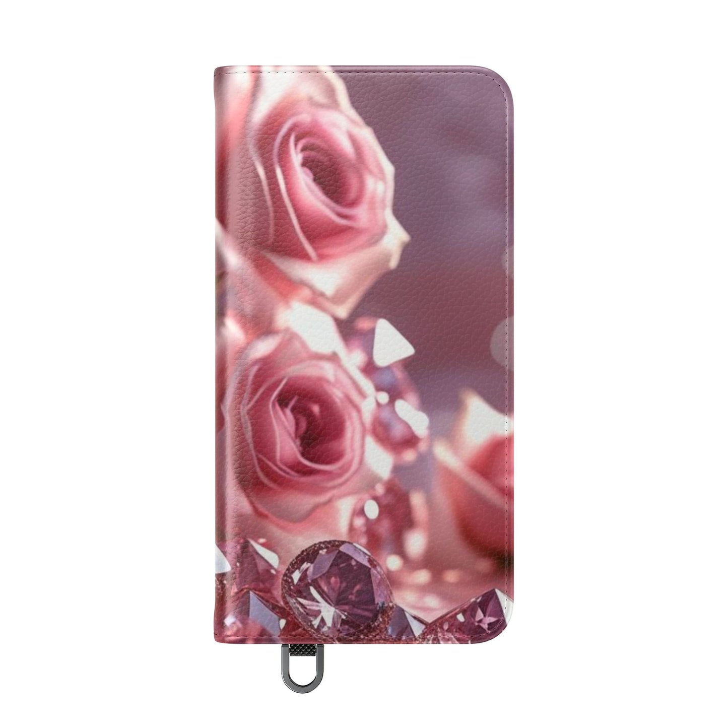 Pink Diamonds & Petals Flip Cases
