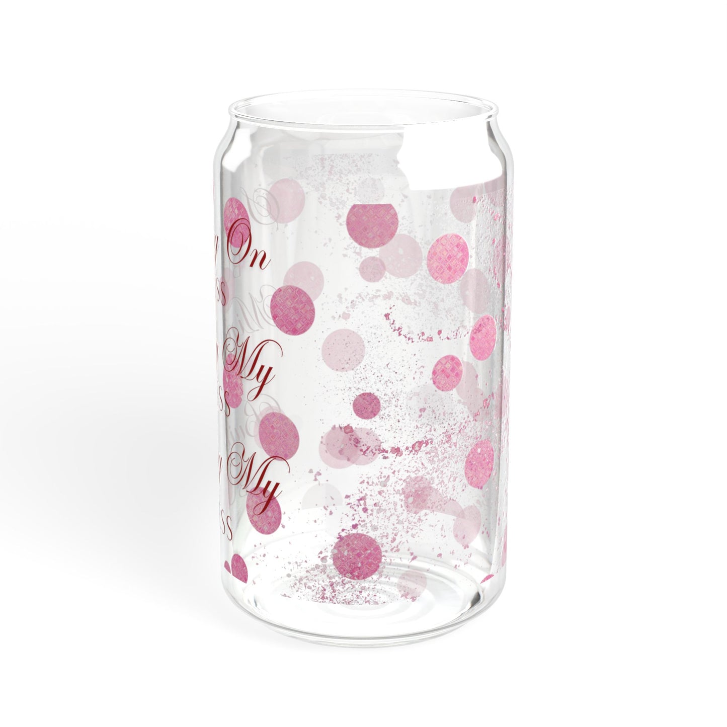 Business Sipper Glass, 16oz